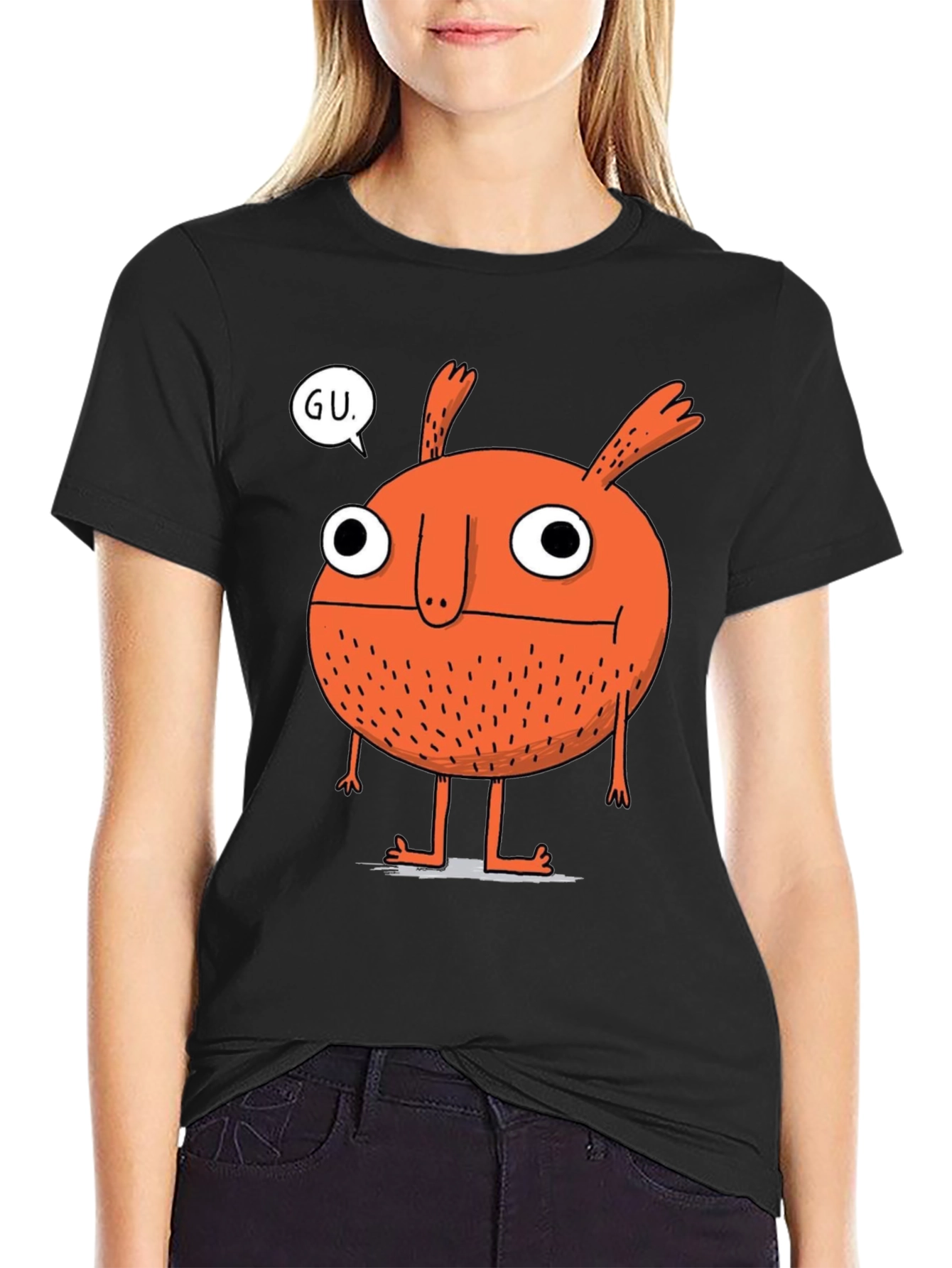 Monster Graphic Tee - GU Speech Bubble T-Shirt