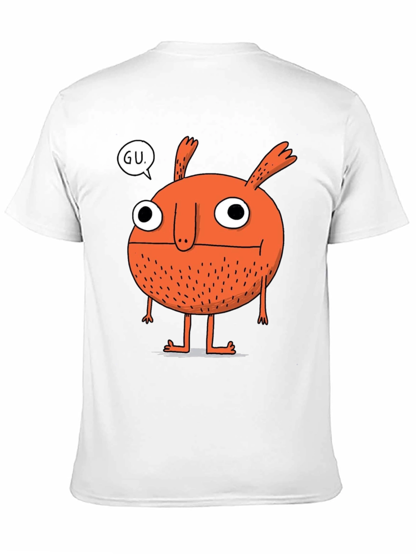 Monster Graphic Tee - GU Speech Bubble T-Shirt