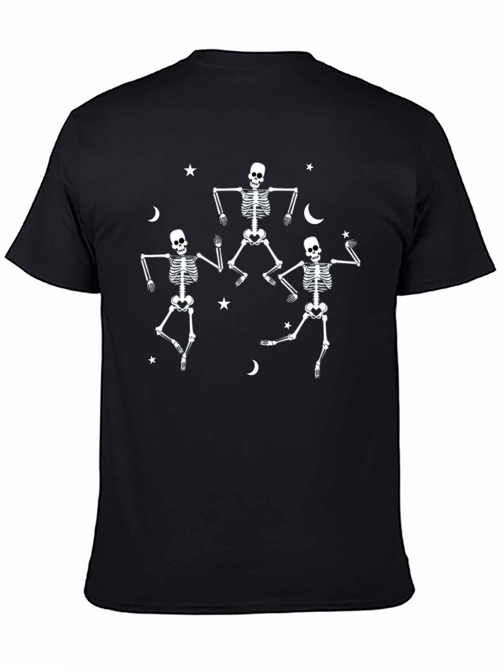 Dancing Skeletons Graphic Tee - Halloween Fun