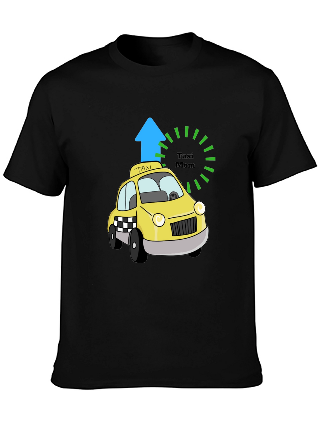 Taxi Mom Graphic Tee - Gift for Moms