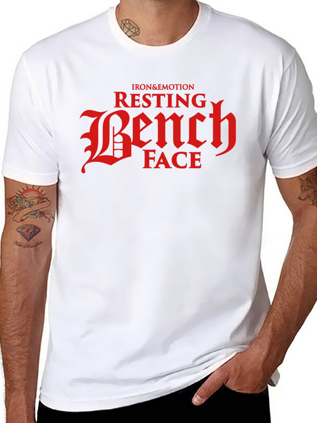 Resting Bench Face Graphic T-Shirt
