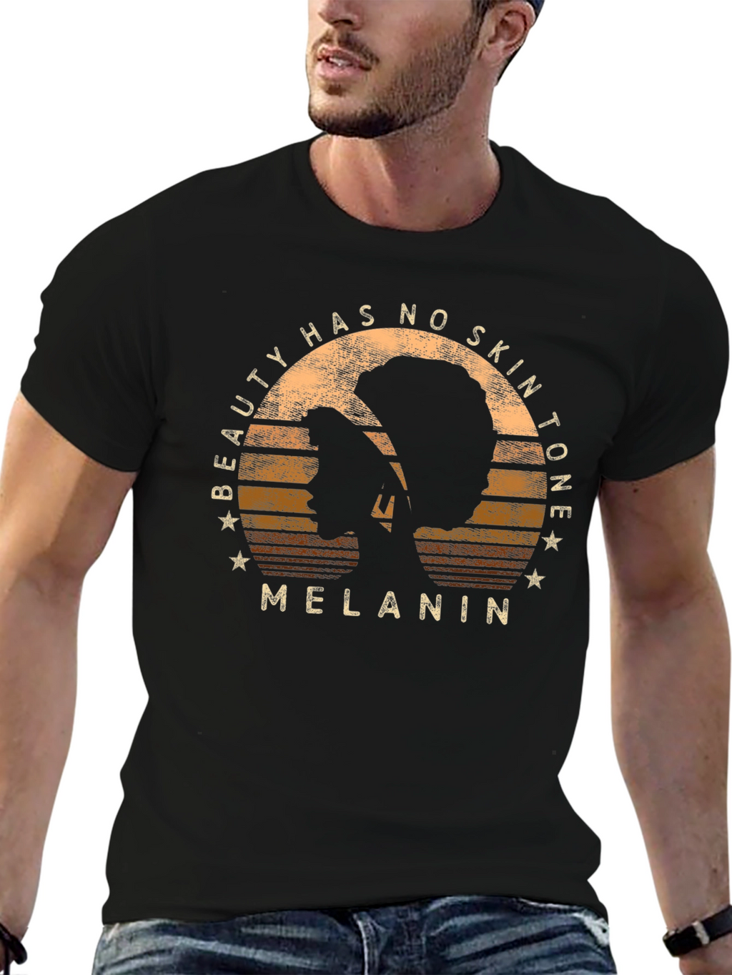 Beauty Has No Skin Tone Melanin T-Shirt