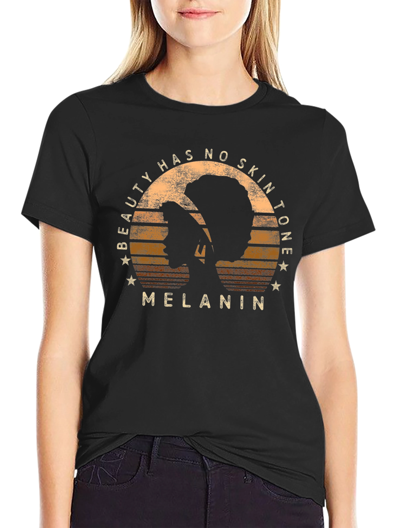 Beauty Has No Skin Tone Melanin T-Shirt