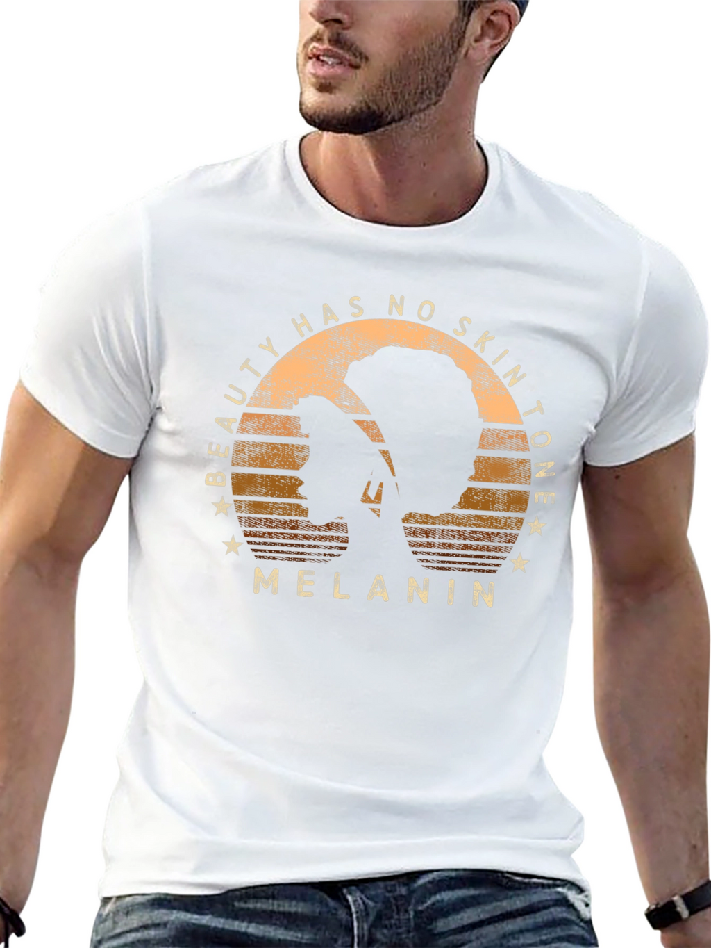 Beauty Has No Skin Tone Melanin T-Shirt
