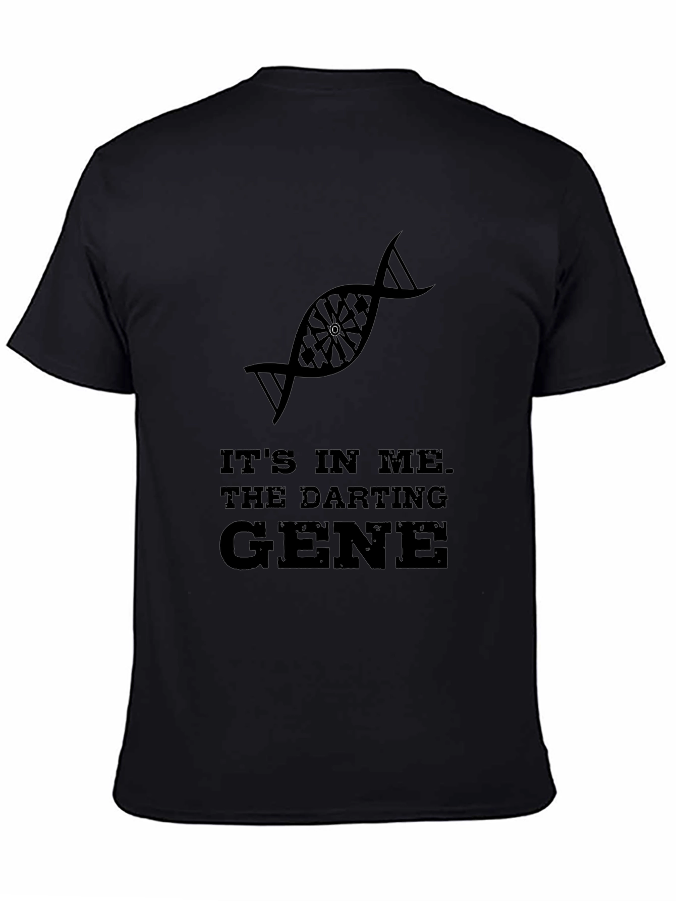 Darting Gene T-Shirt - Black