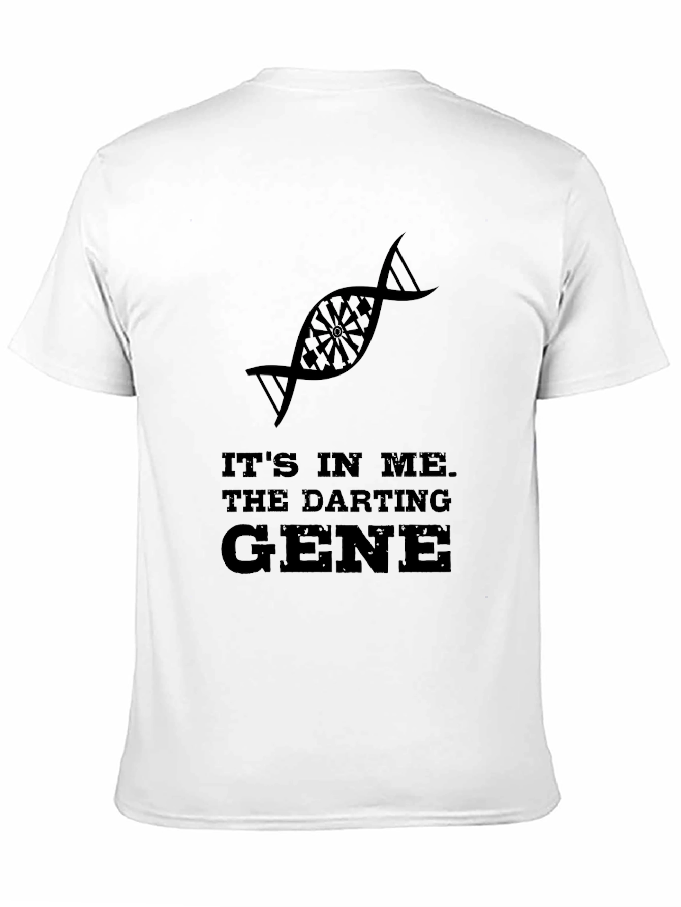 Darting Gene T-Shirt - Black