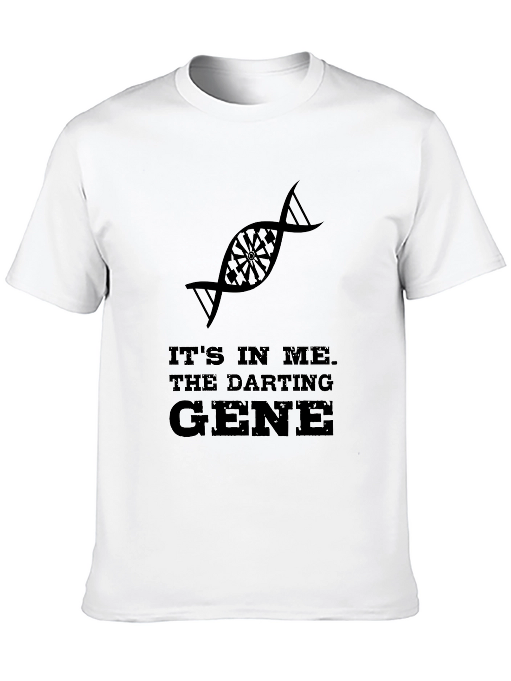 Darting Gene T-Shirt - Black