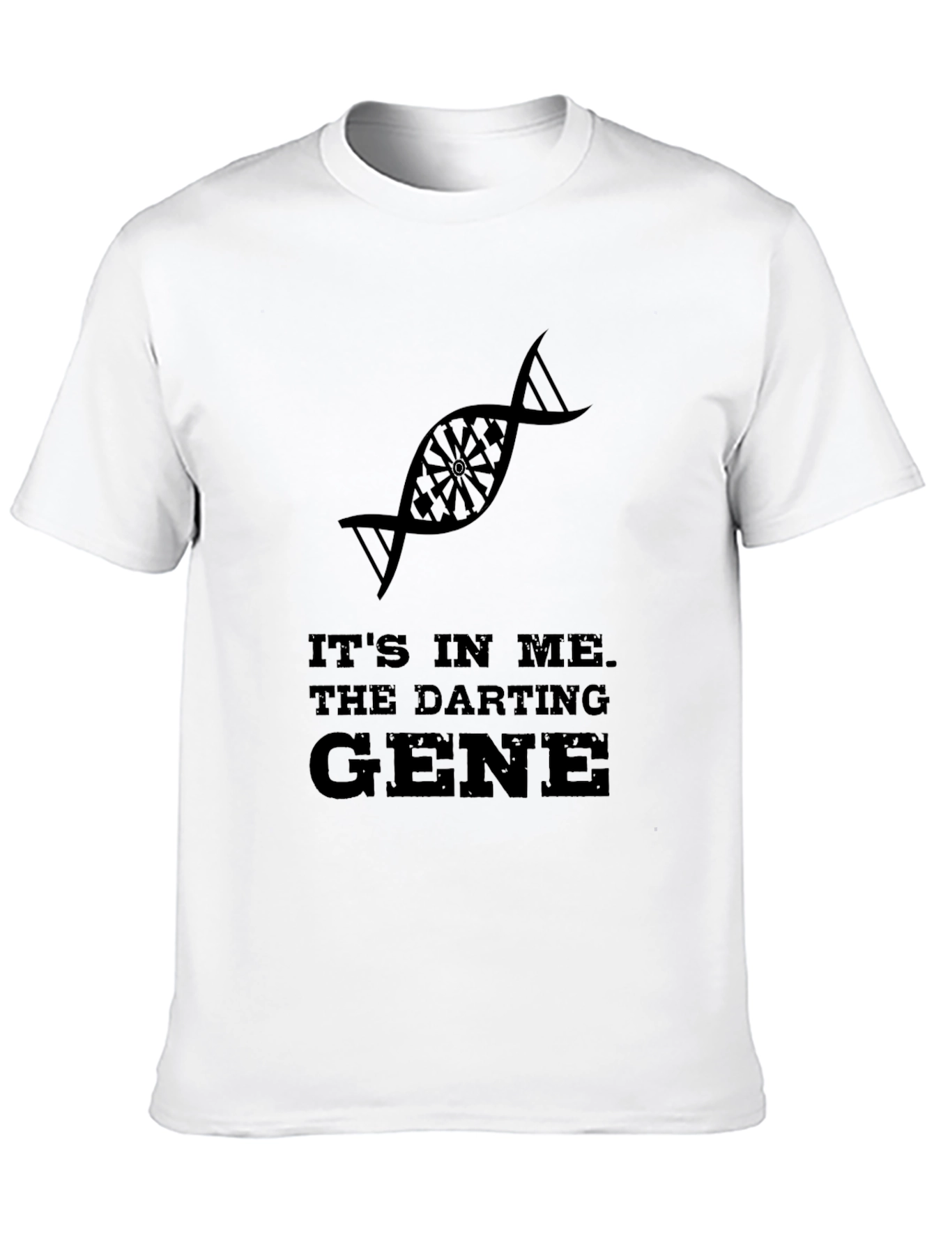 Darting Gene T-Shirt - Black