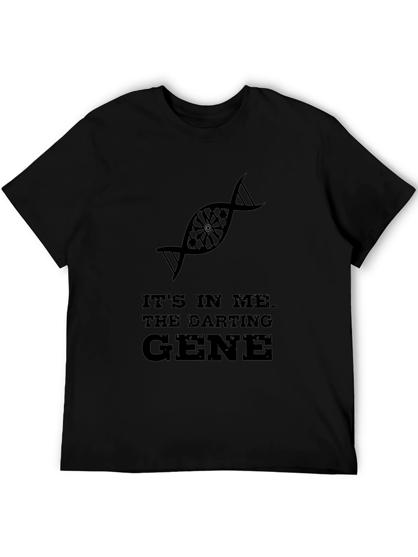 Darting Gene T-Shirt - Black