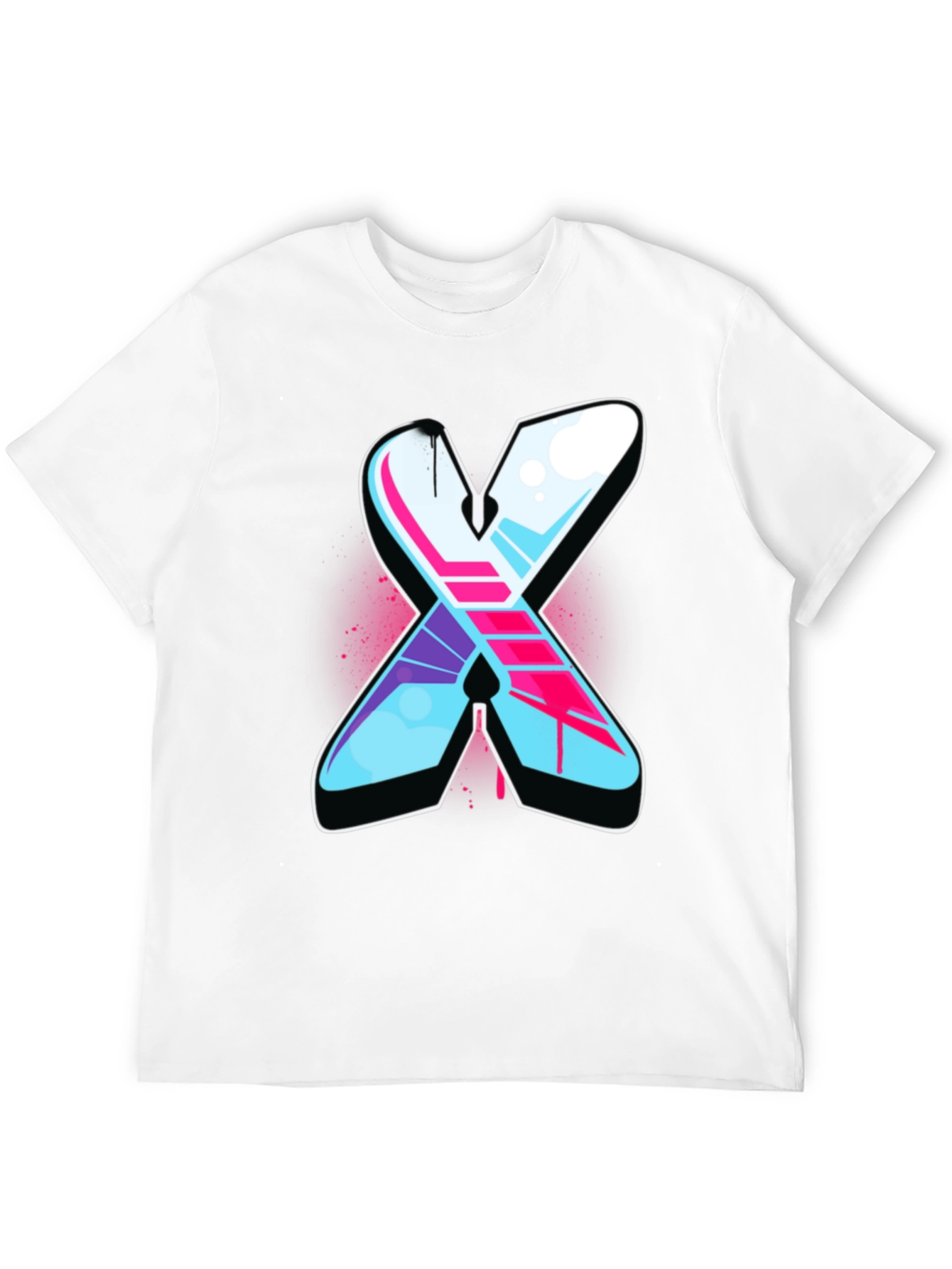Graffiti X Graphic Tee - Urban Style