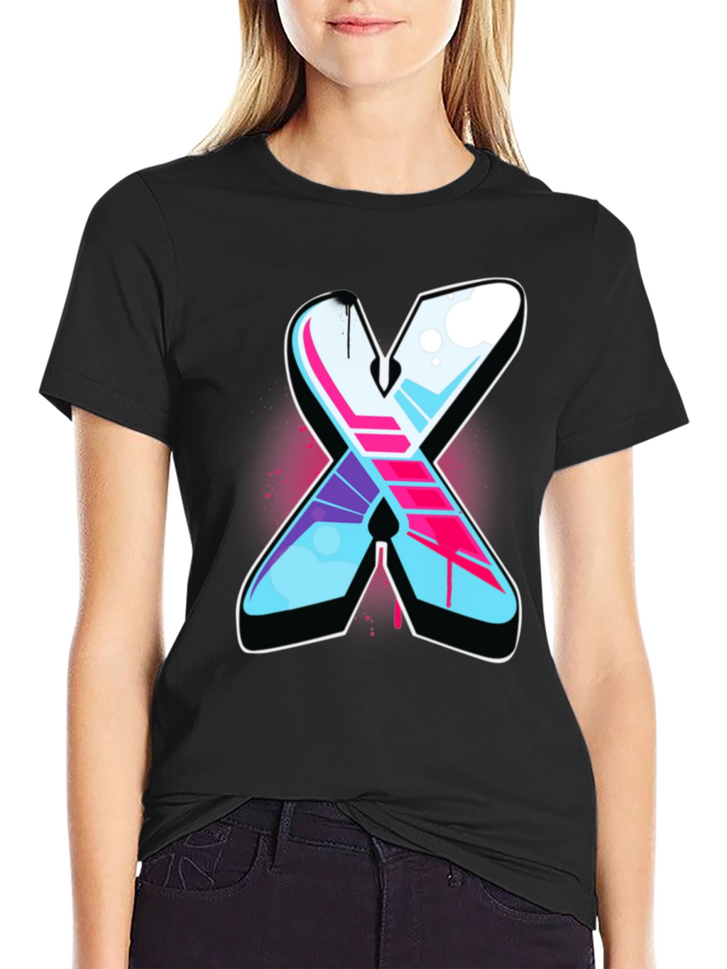 Graffiti X Graphic Tee - Urban Style