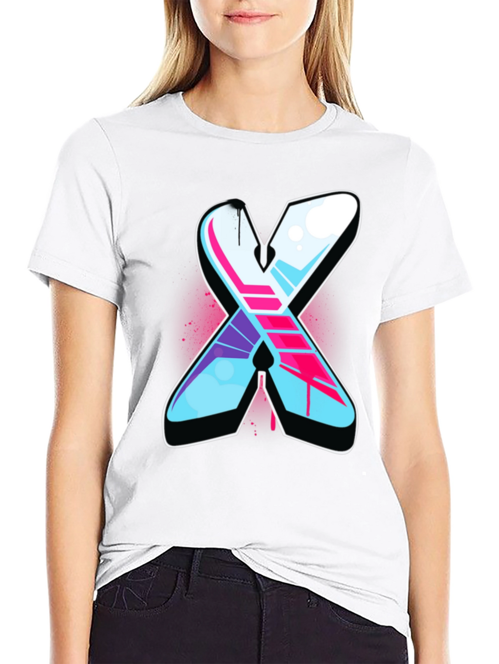 Graffiti X Graphic Tee - Urban Style