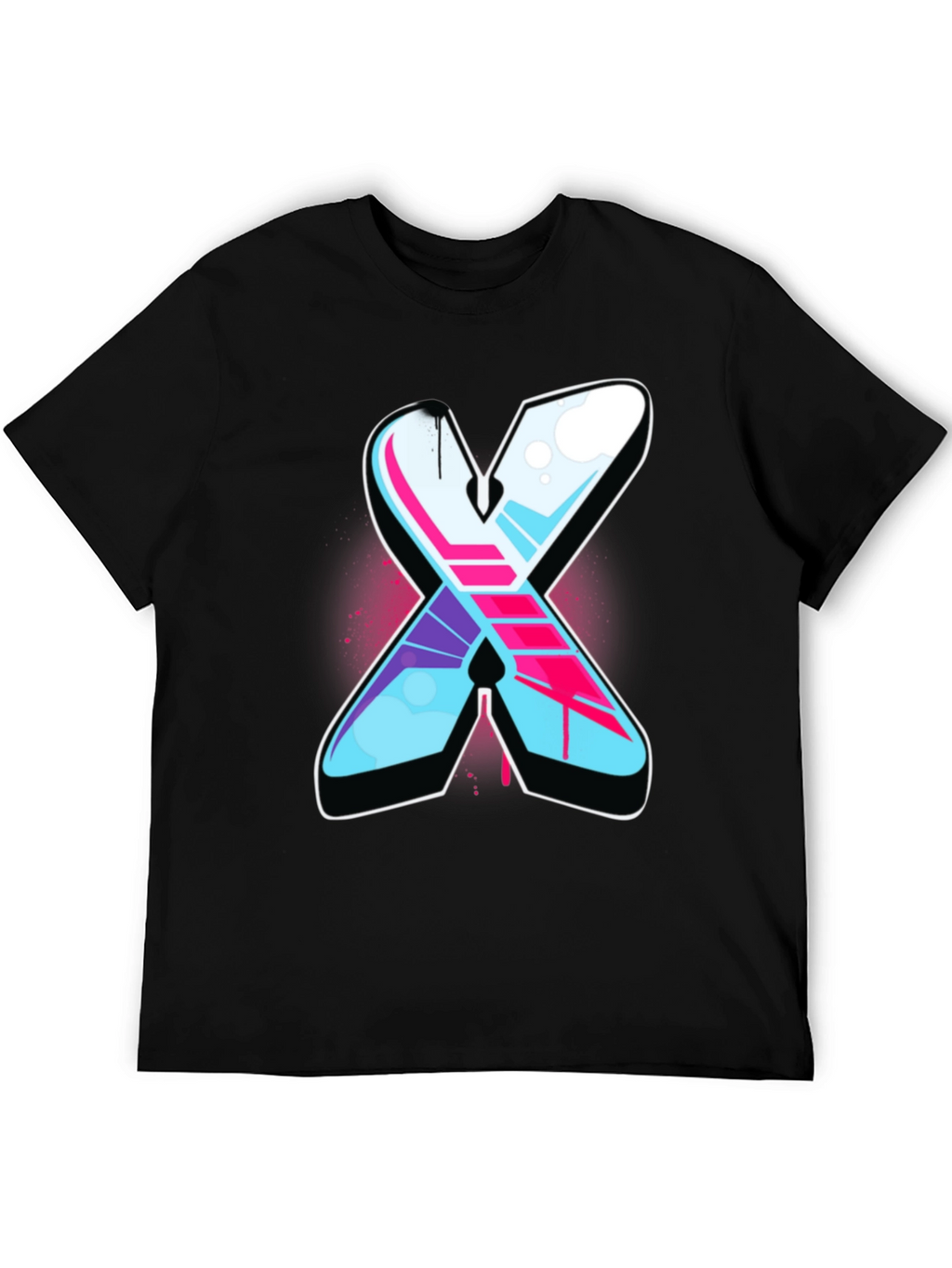Graffiti X Graphic Tee - Urban Style