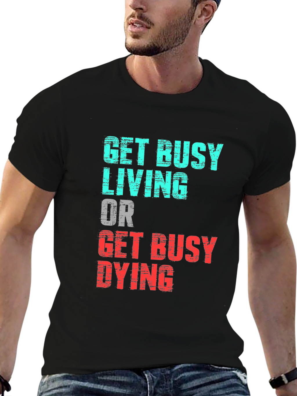 Get Busy Living Graphic Tee