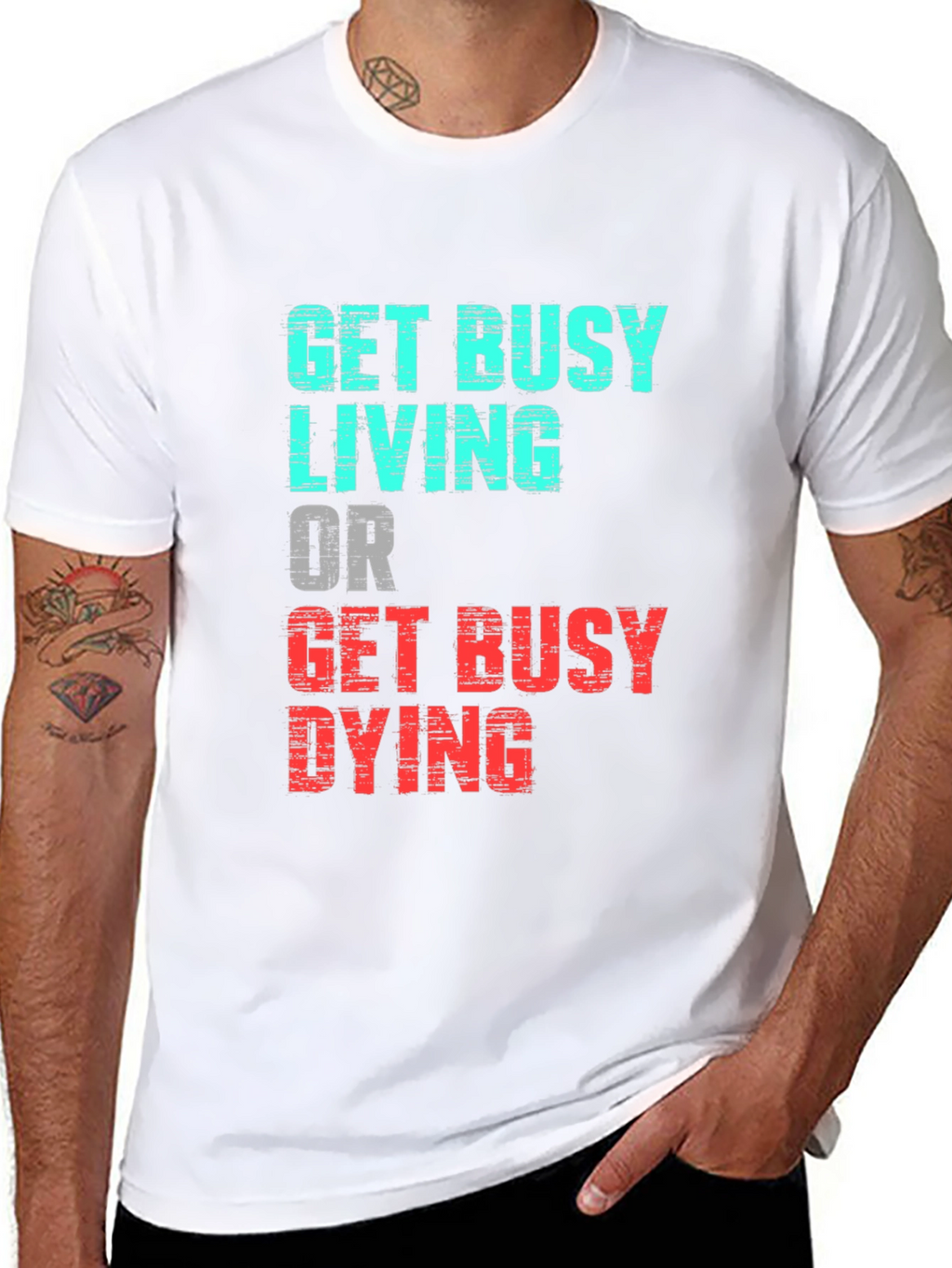 Get Busy Living Graphic Tee