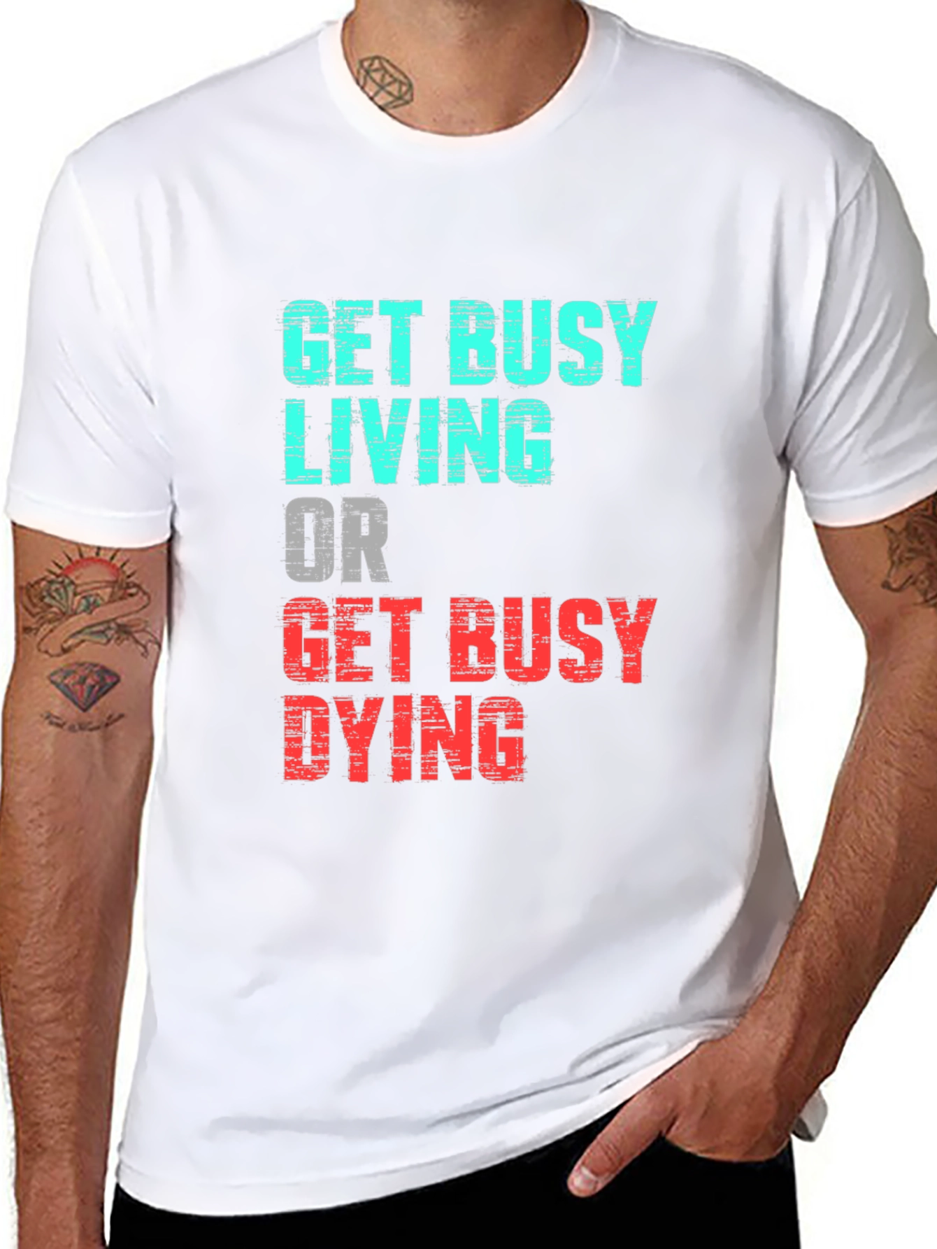 Get Busy Living Graphic Tee