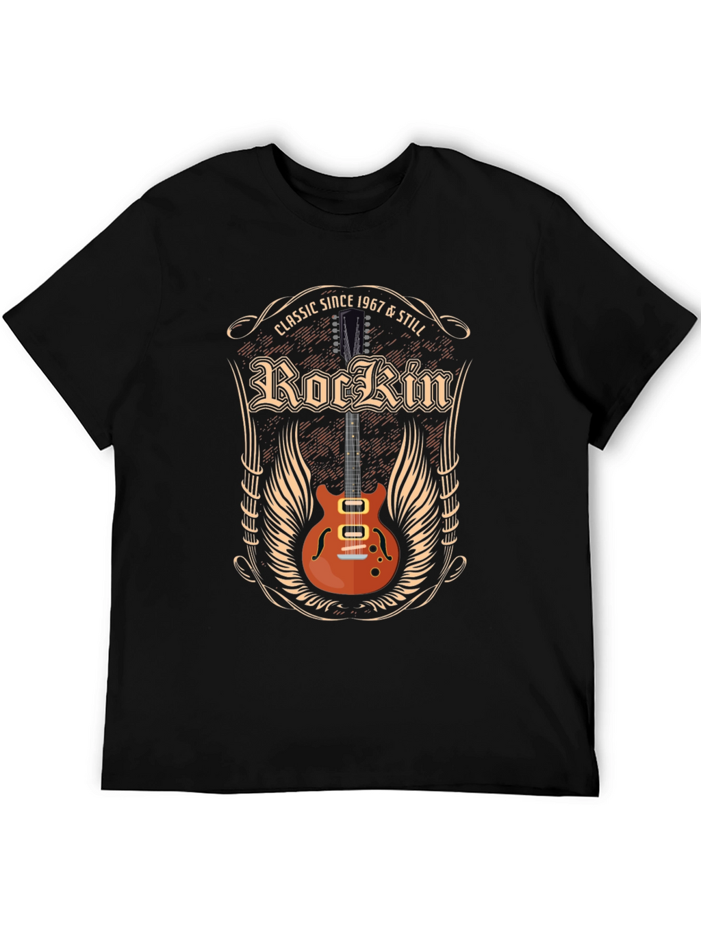 Classic Rockin Guitar T-Shirt - Since 1967