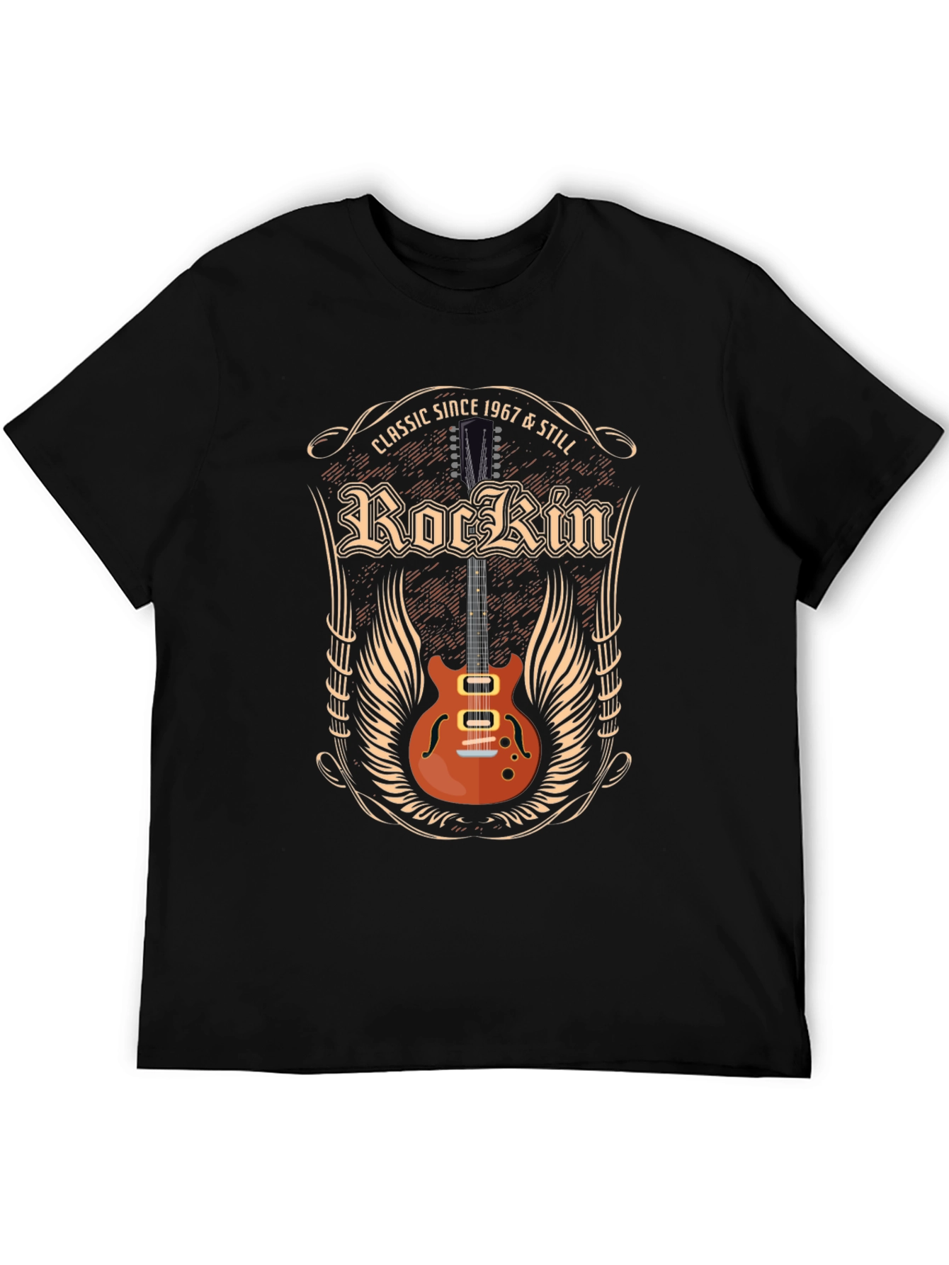 Classic Rockin Guitar T-Shirt - Since 1967