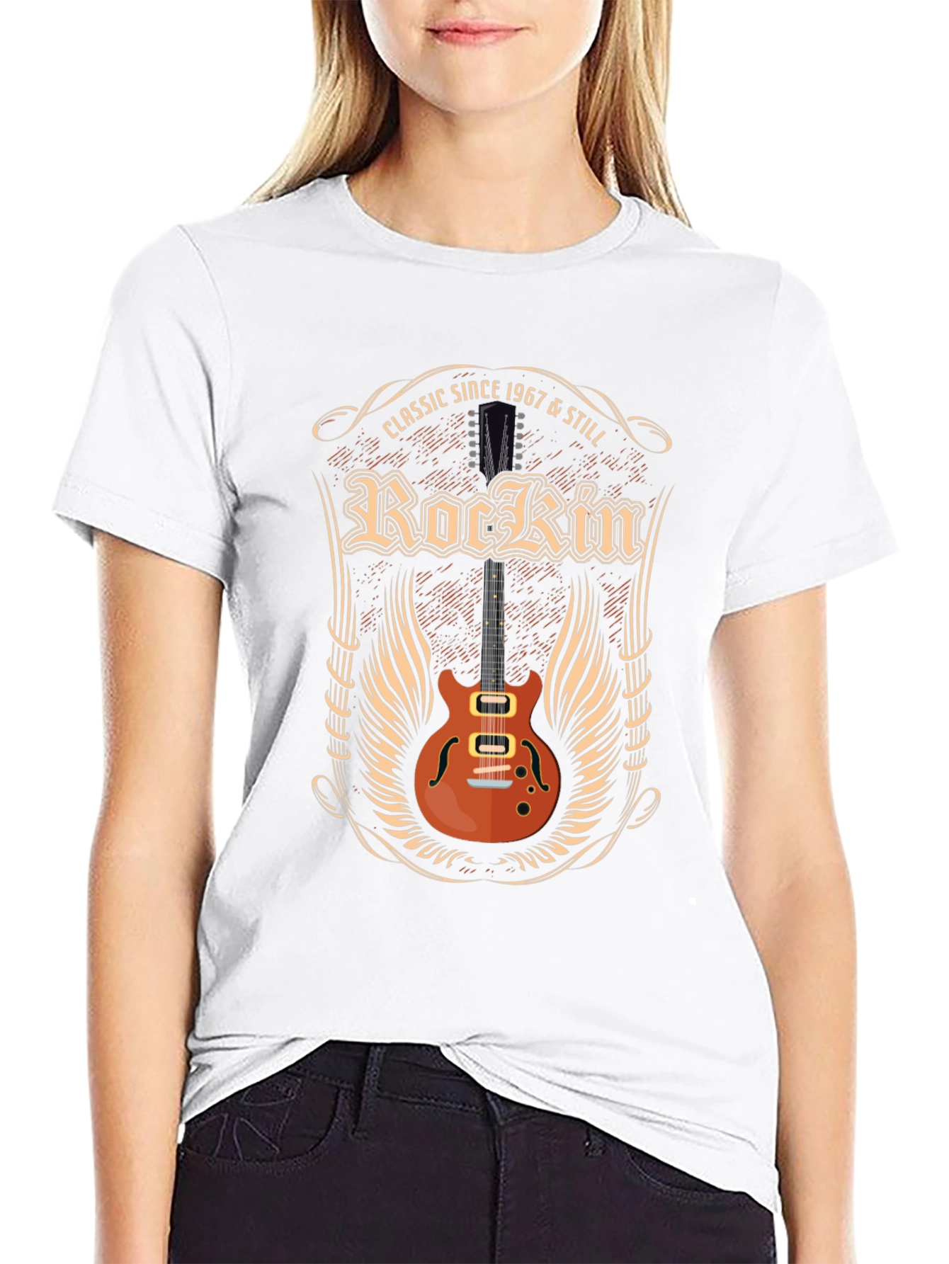 Classic Rockin Guitar T-Shirt - Since 1967