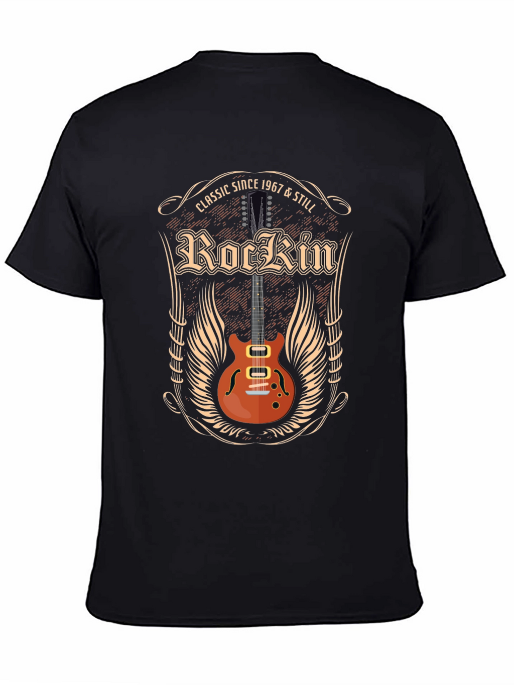 Classic Rockin Guitar T-Shirt - Since 1967