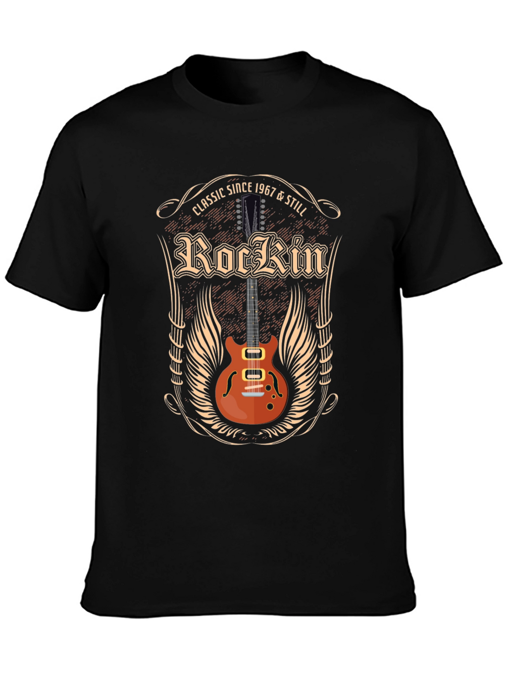 Classic Rockin Guitar T-Shirt - Since 1967