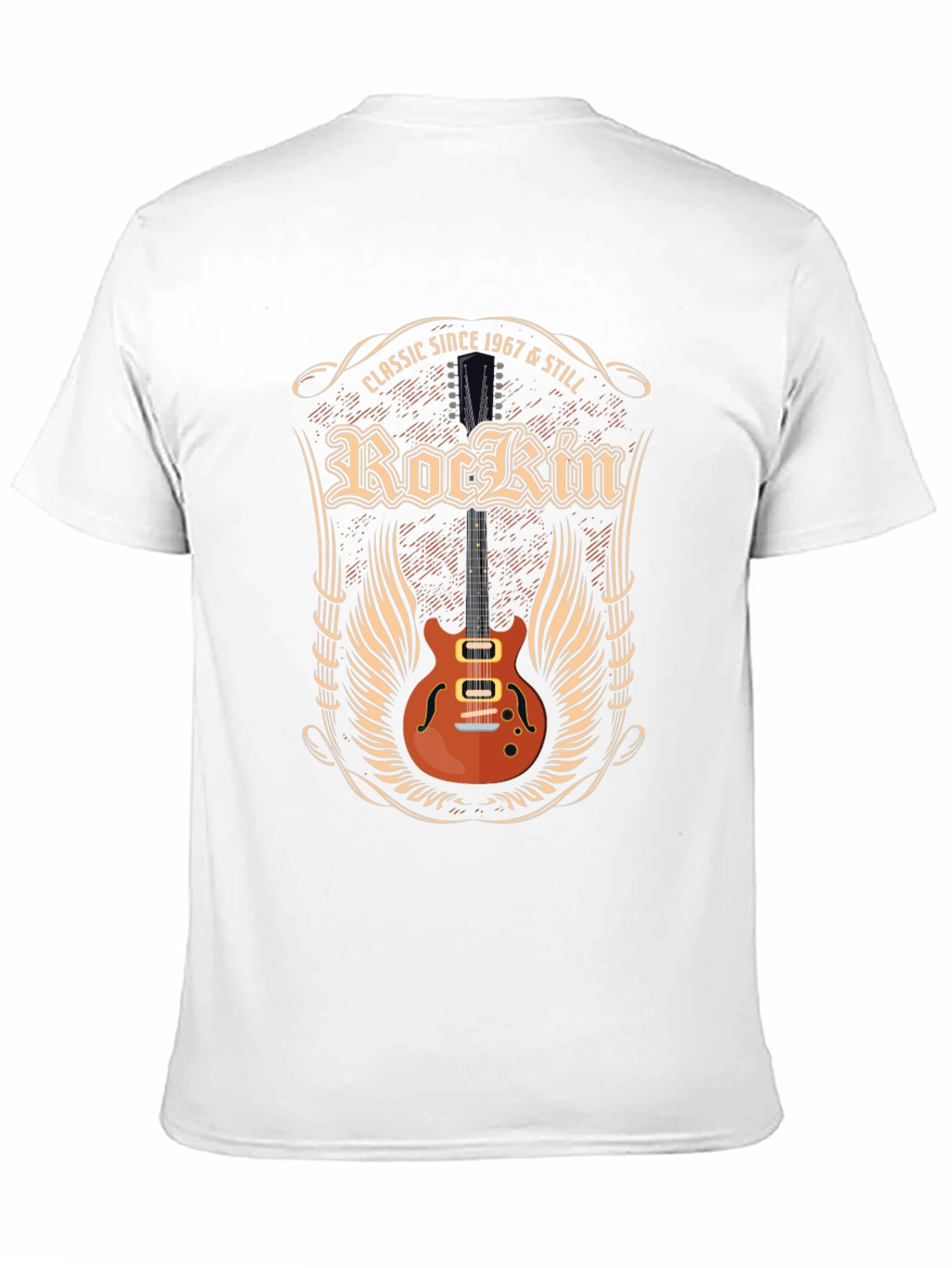 Classic Rockin Guitar T-Shirt - Since 1967