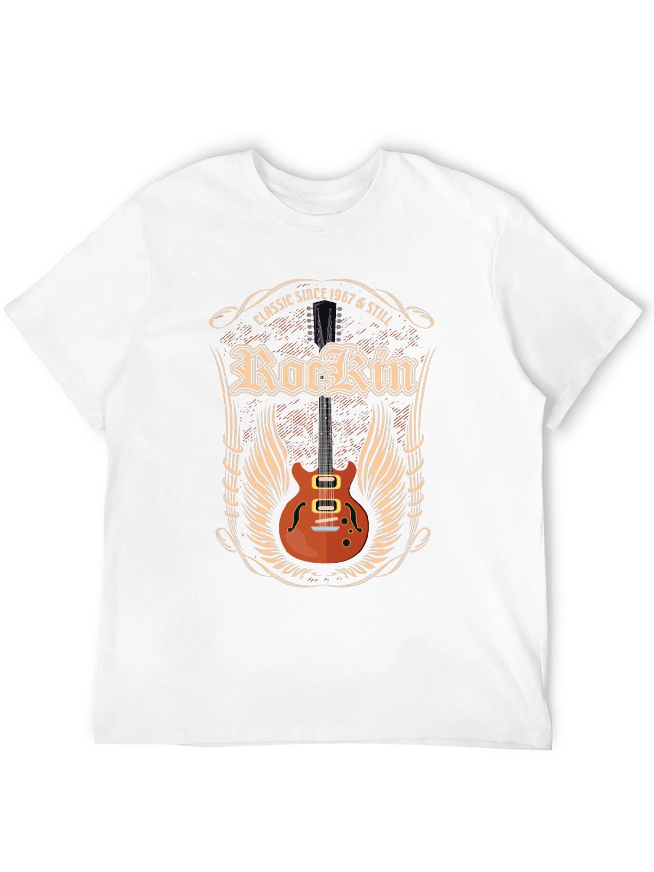 Classic Rockin Guitar T-Shirt - Since 1967
