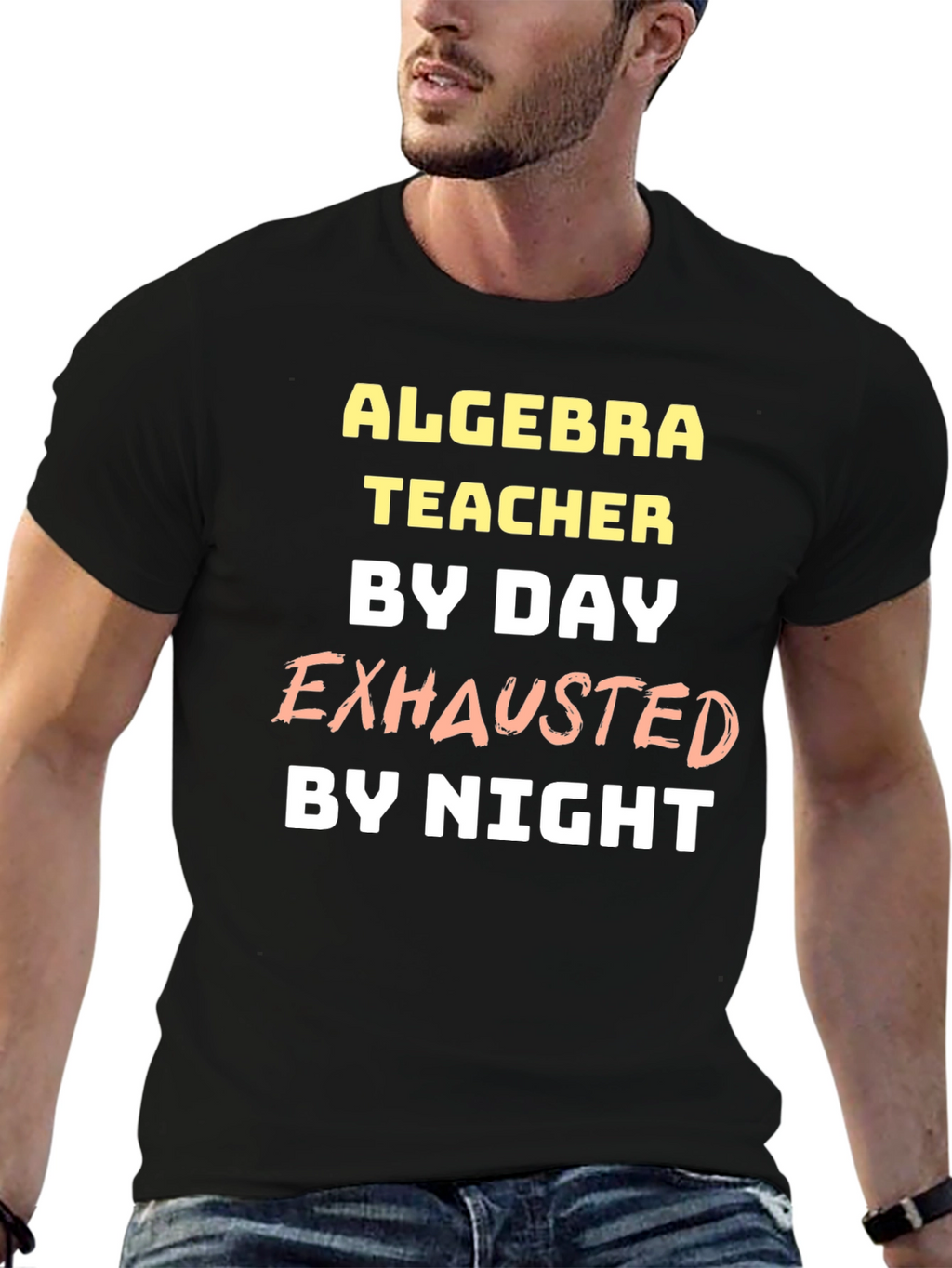 Algebra Teacher Exhausted T-Shirt