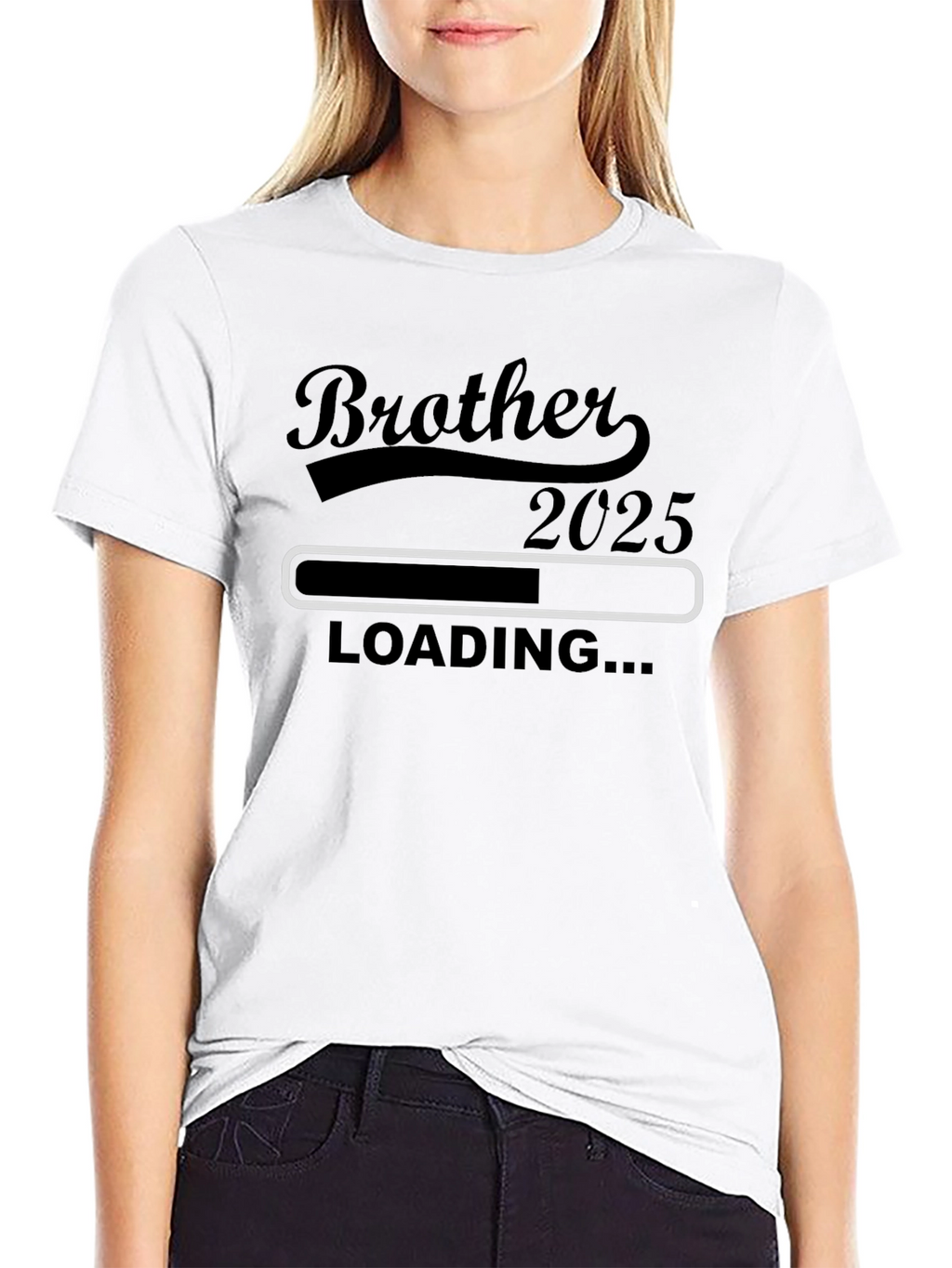 Brother Loading 2025 Black T-Shirt