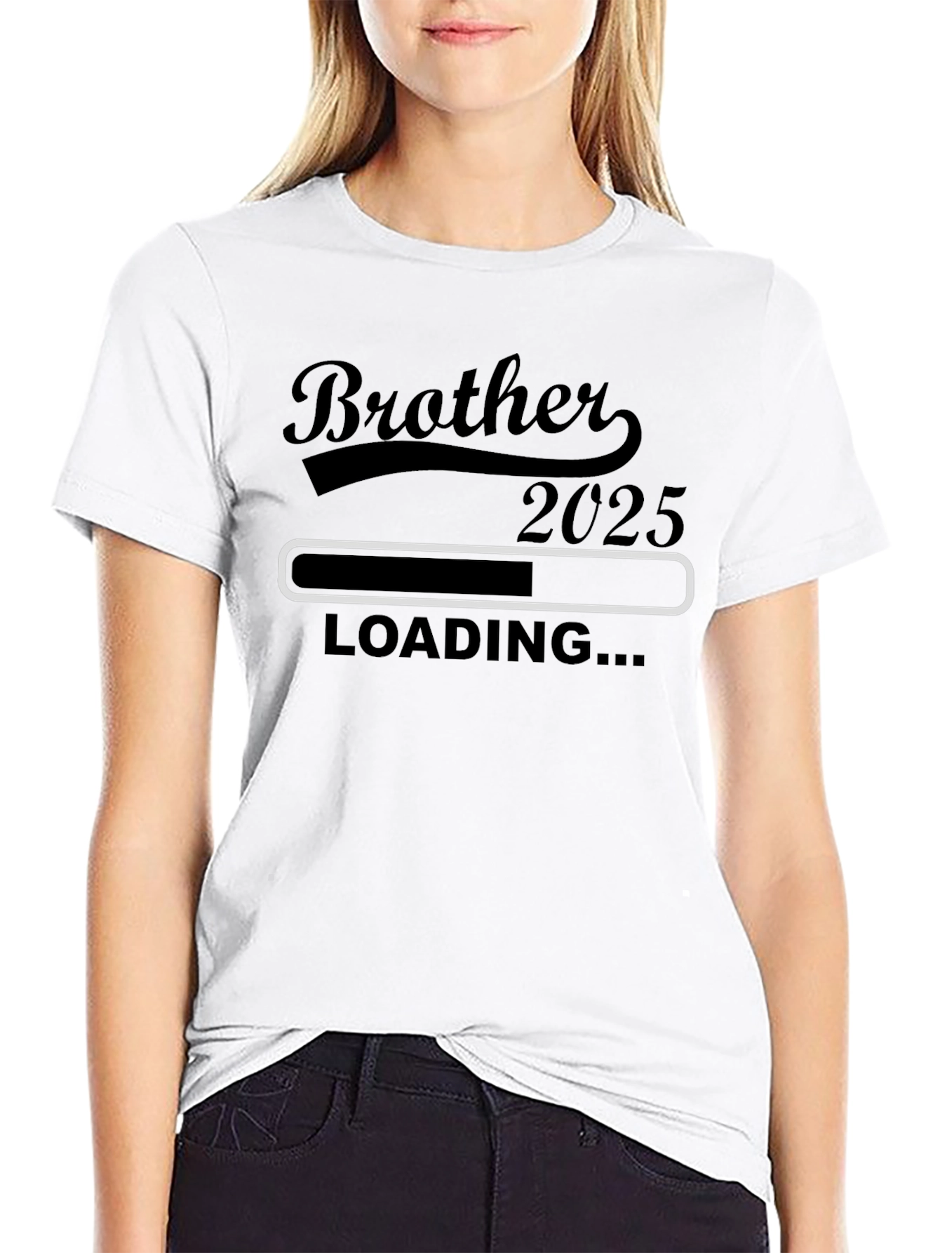 Brother Loading 2025 Black T-Shirt
