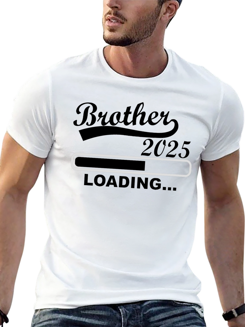 Brother Loading 2025 Black T-Shirt