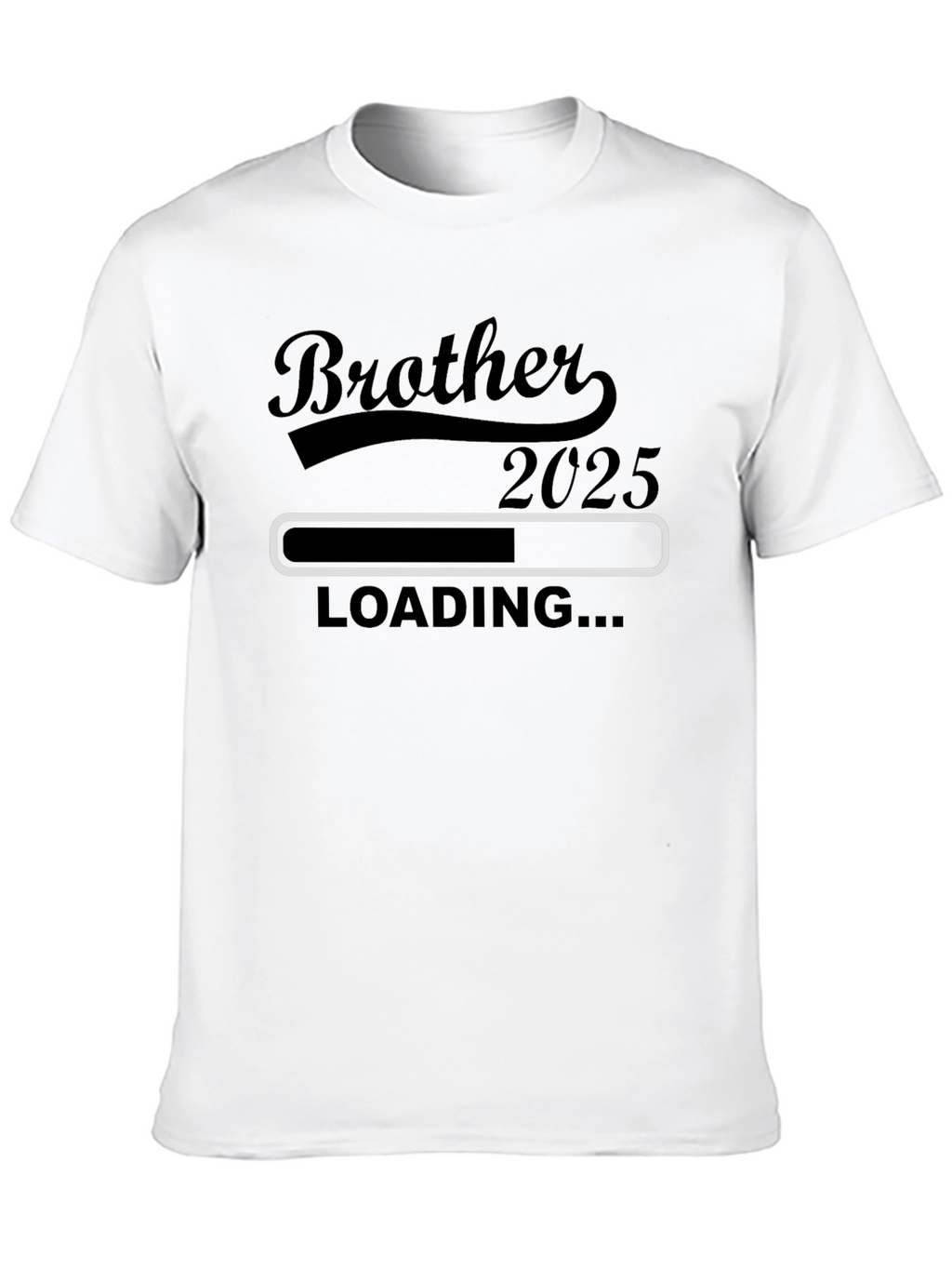 Brother Loading 2025 Black T-Shirt
