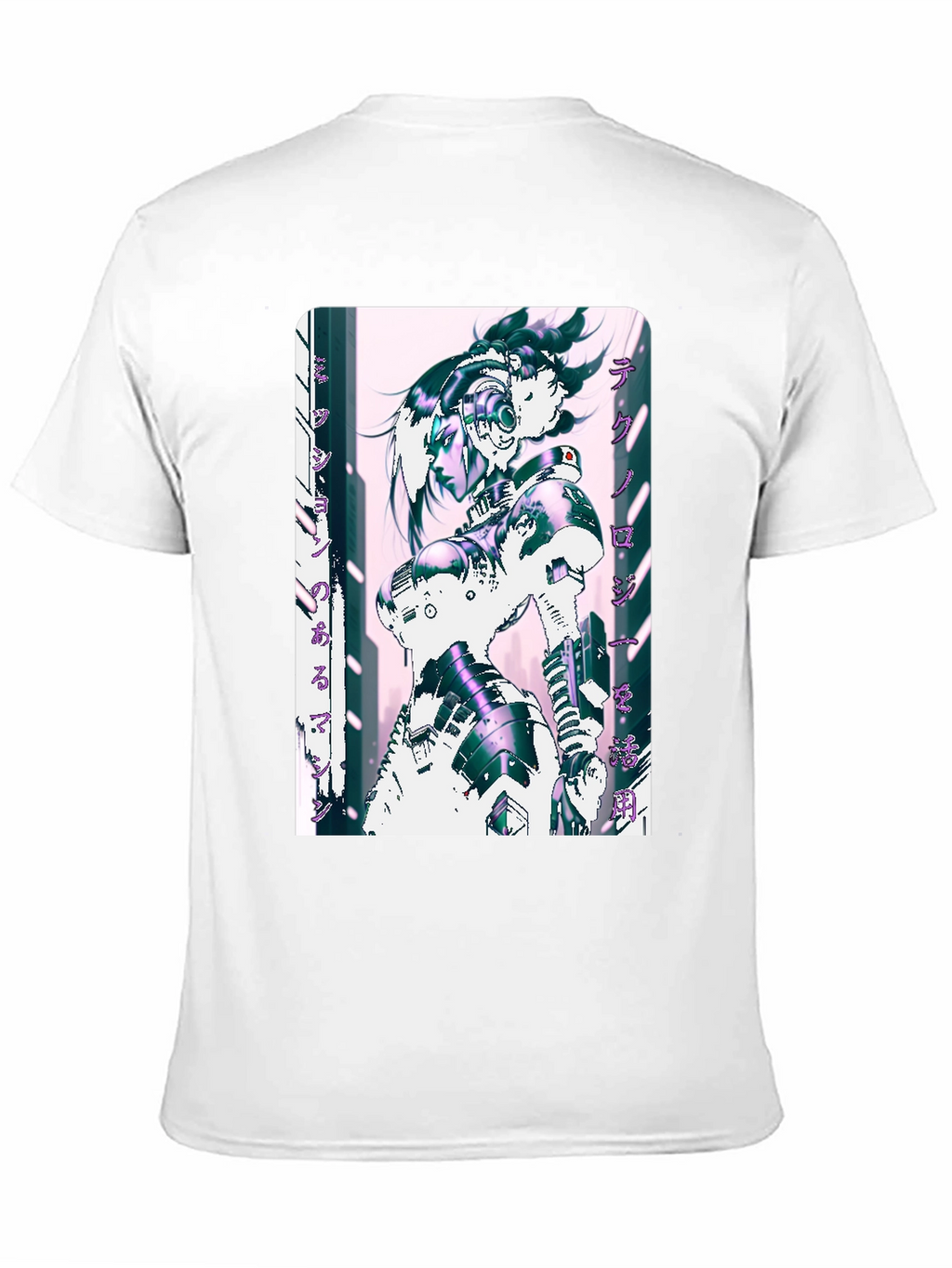 Cyberpunk Anime Graphic T-Shirt