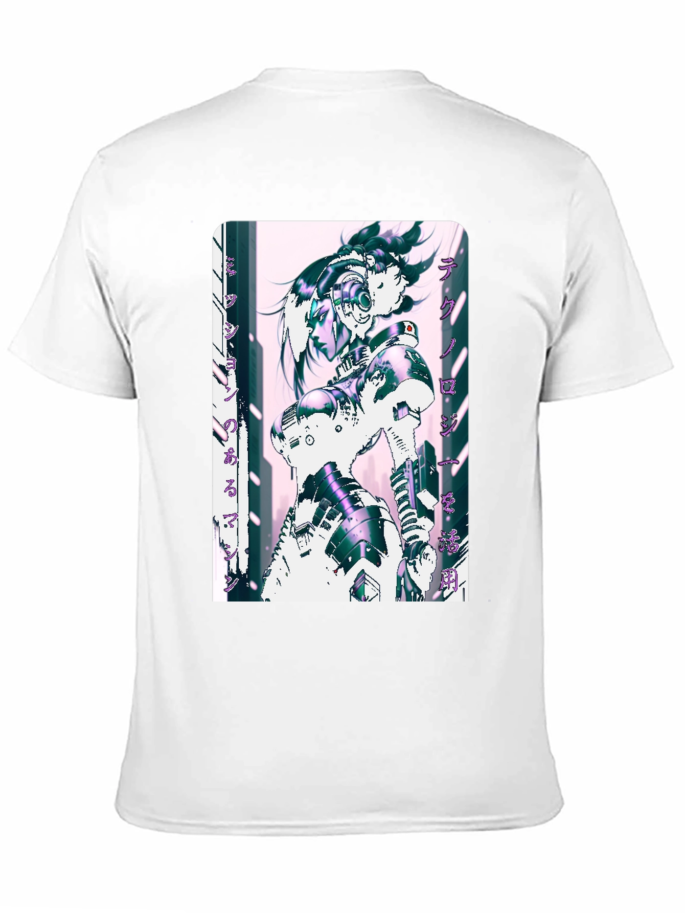Cyberpunk Anime Graphic T-Shirt