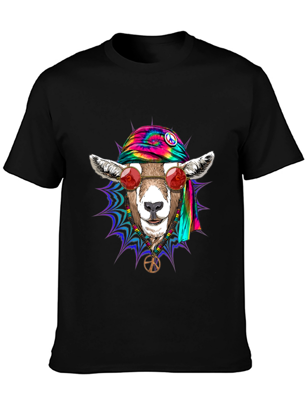 Hippie Goat Graphic Tee