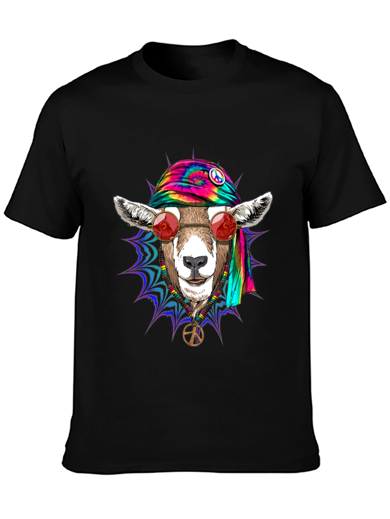 Hippie Goat Graphic Tee