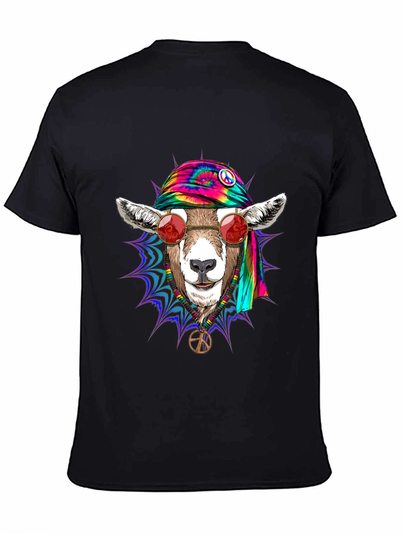 Hippie Goat Graphic Tee
