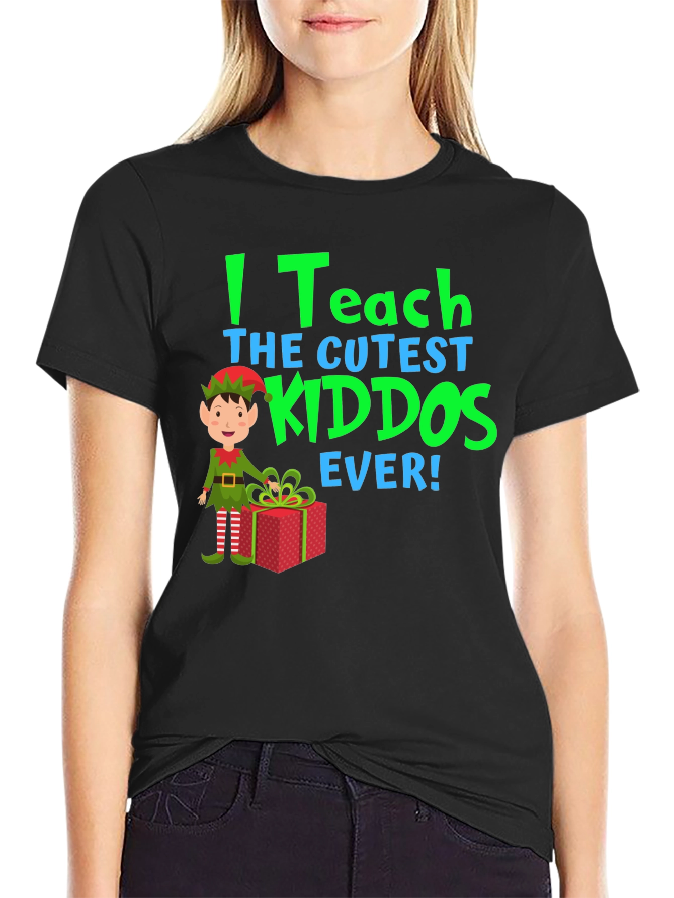 Cute Teacher Christmas T-Shirt