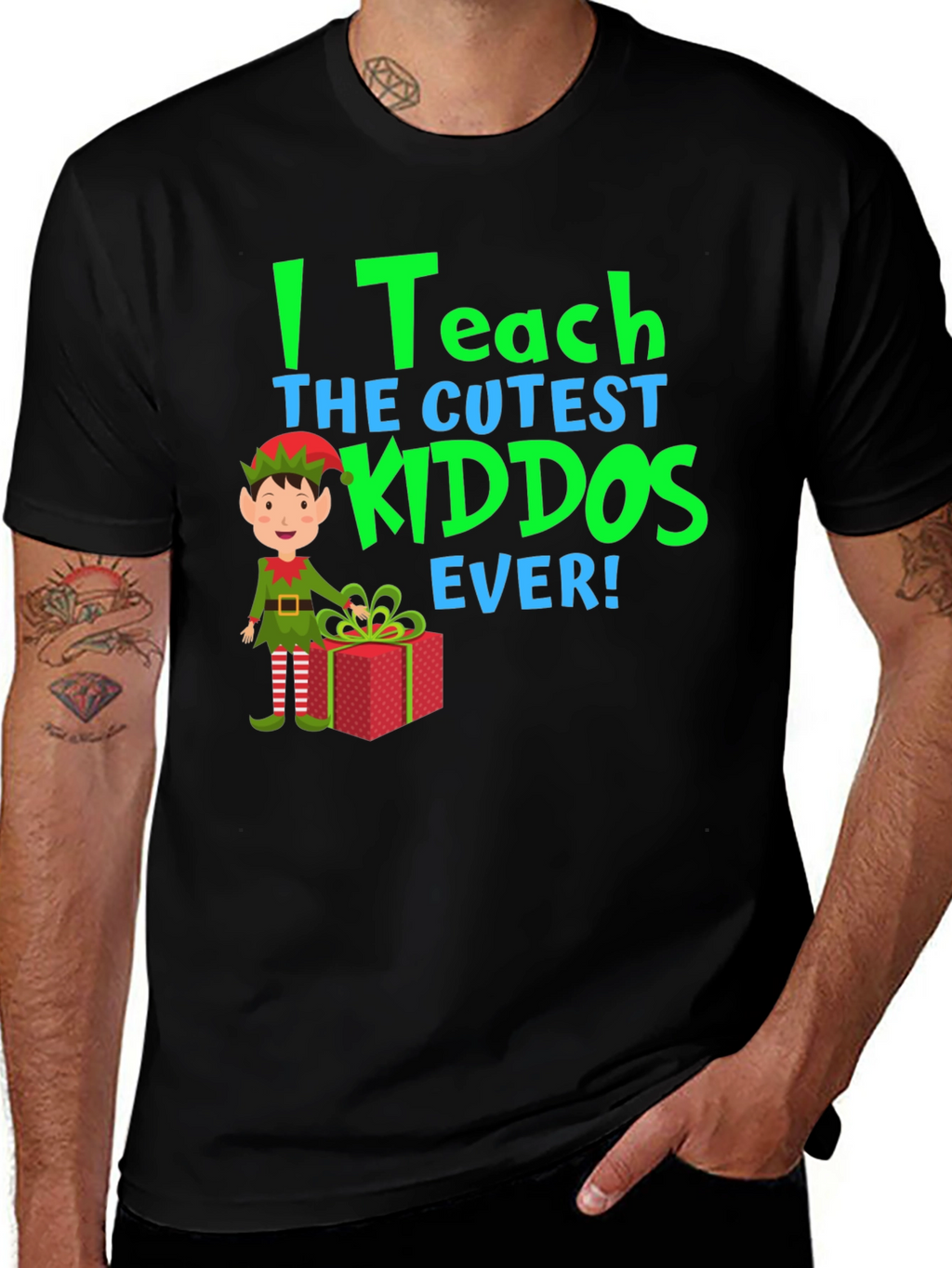 Cute Teacher Christmas T-Shirt