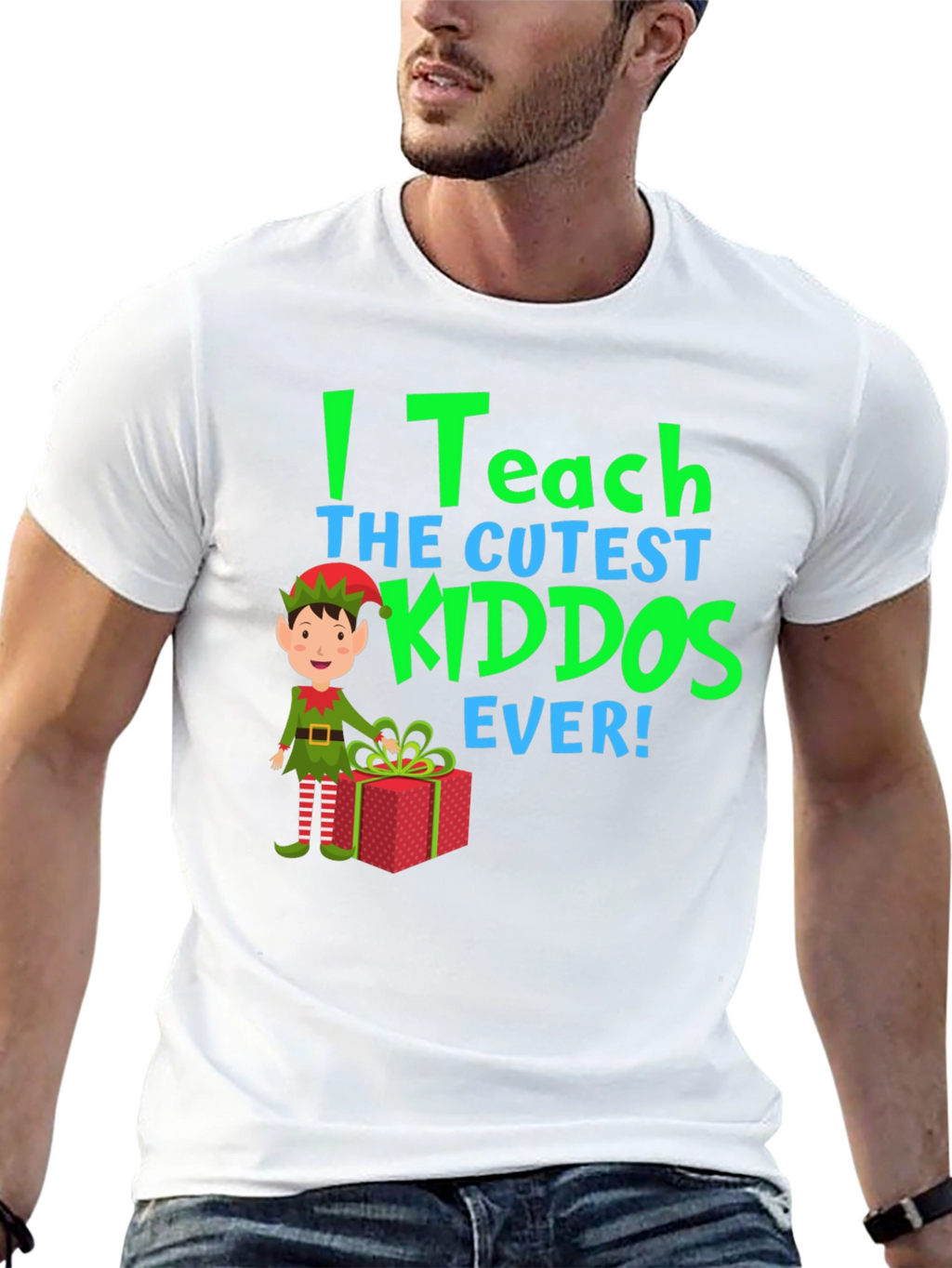 Cute Teacher Christmas T-Shirt