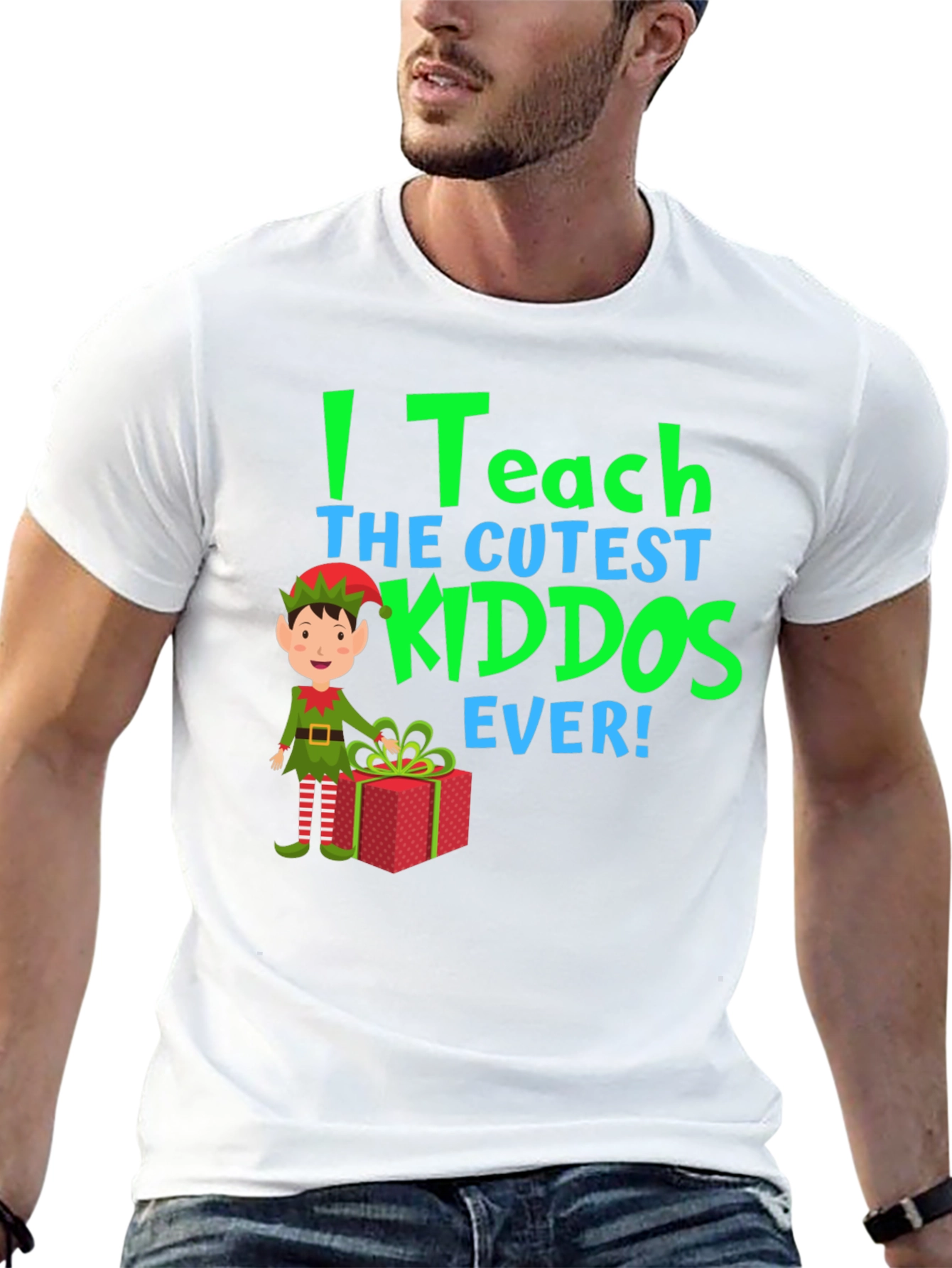 Cute Teacher Christmas T-Shirt