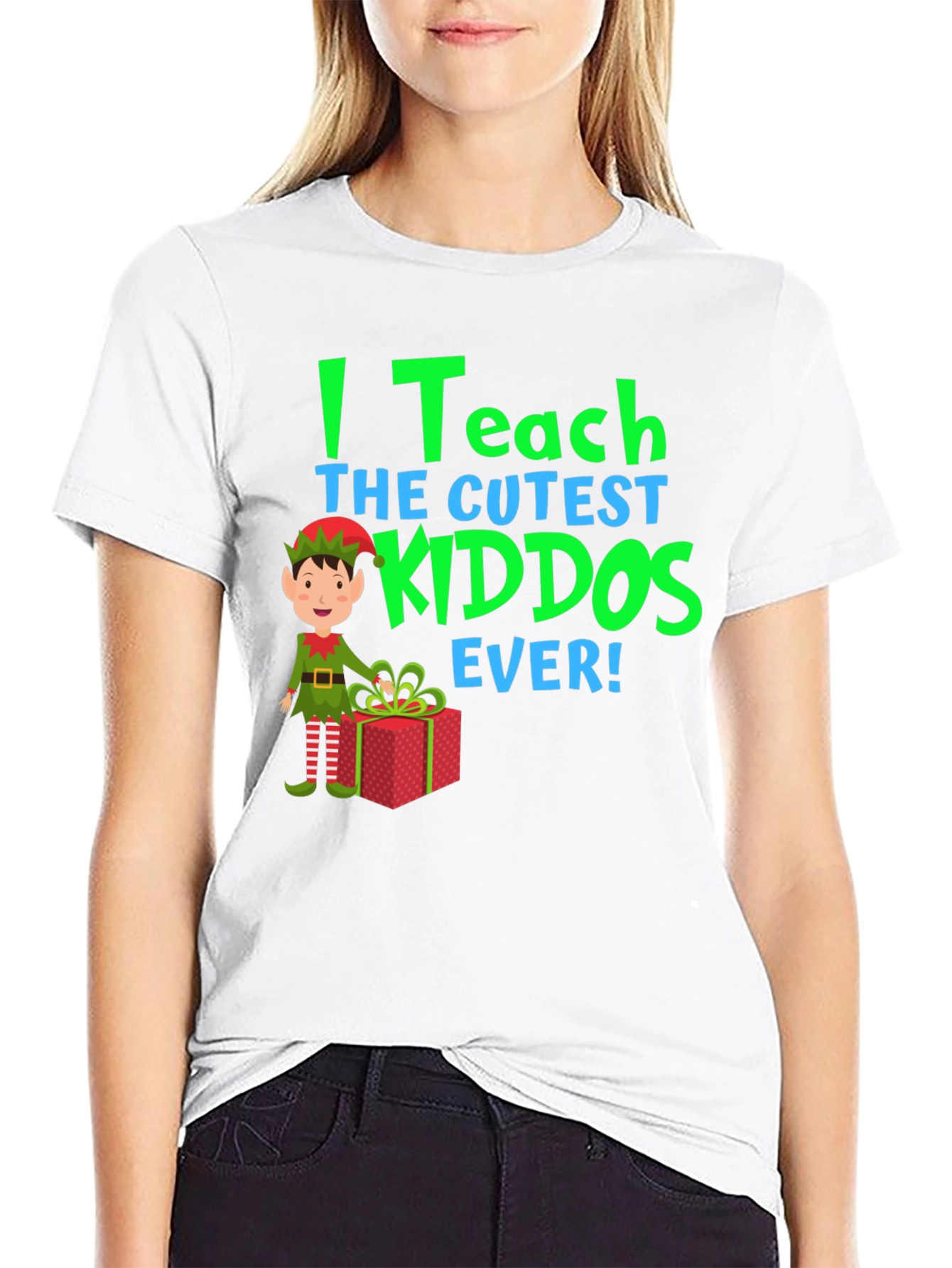 Cute Teacher Christmas T-Shirt
