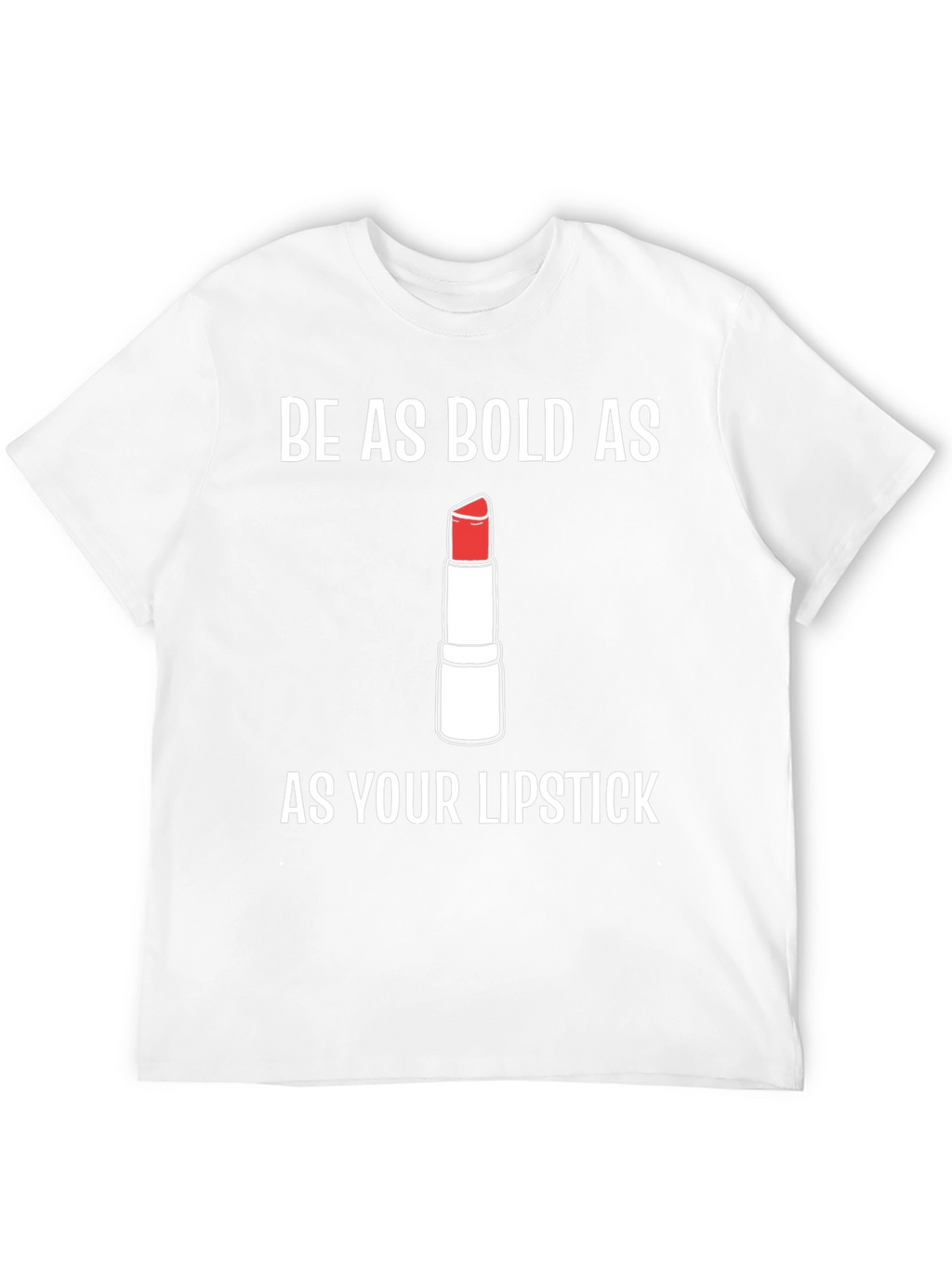Bold Lipstick Graphic Tee - Trendy Statement Shirt