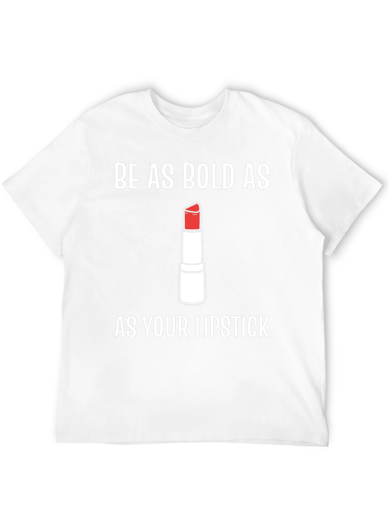 Bold Lipstick Graphic Tee - Trendy Statement Shirt