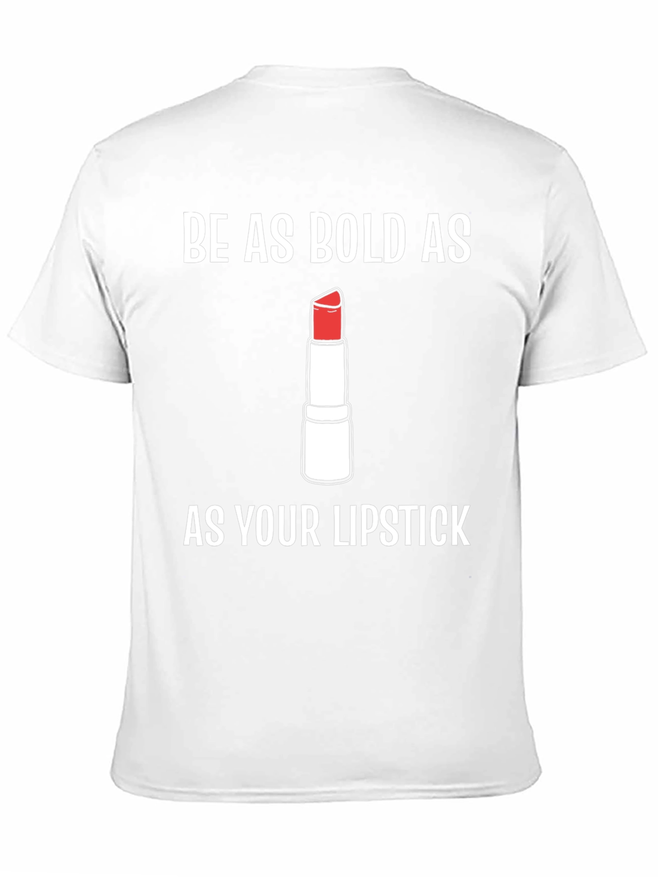 Bold Lipstick Graphic Tee - Trendy Statement Shirt
