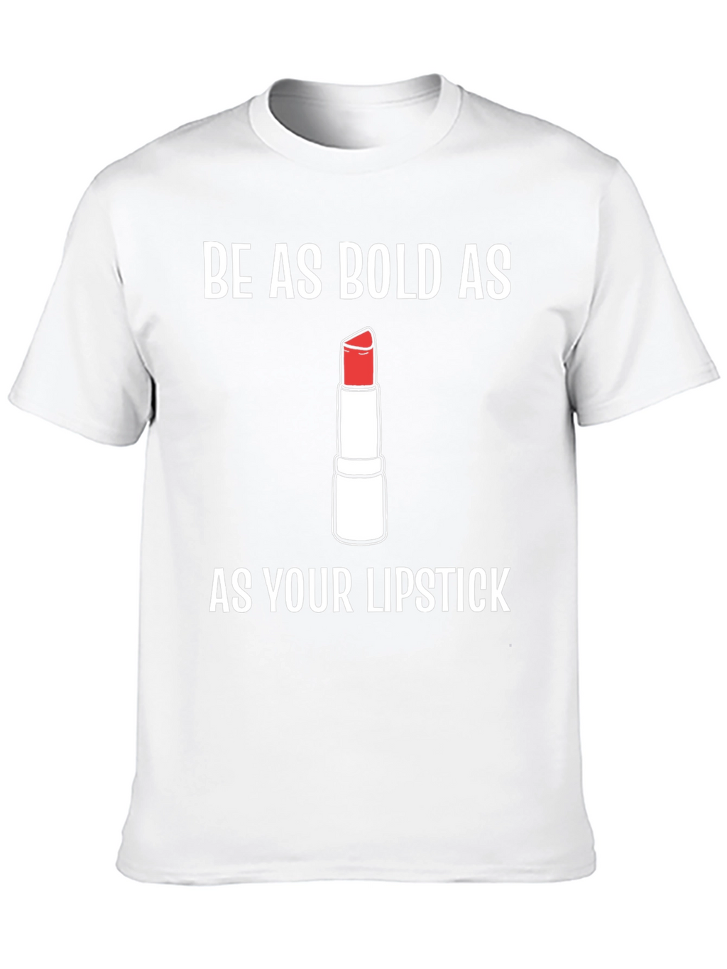 Bold Lipstick Graphic Tee - Trendy Statement Shirt