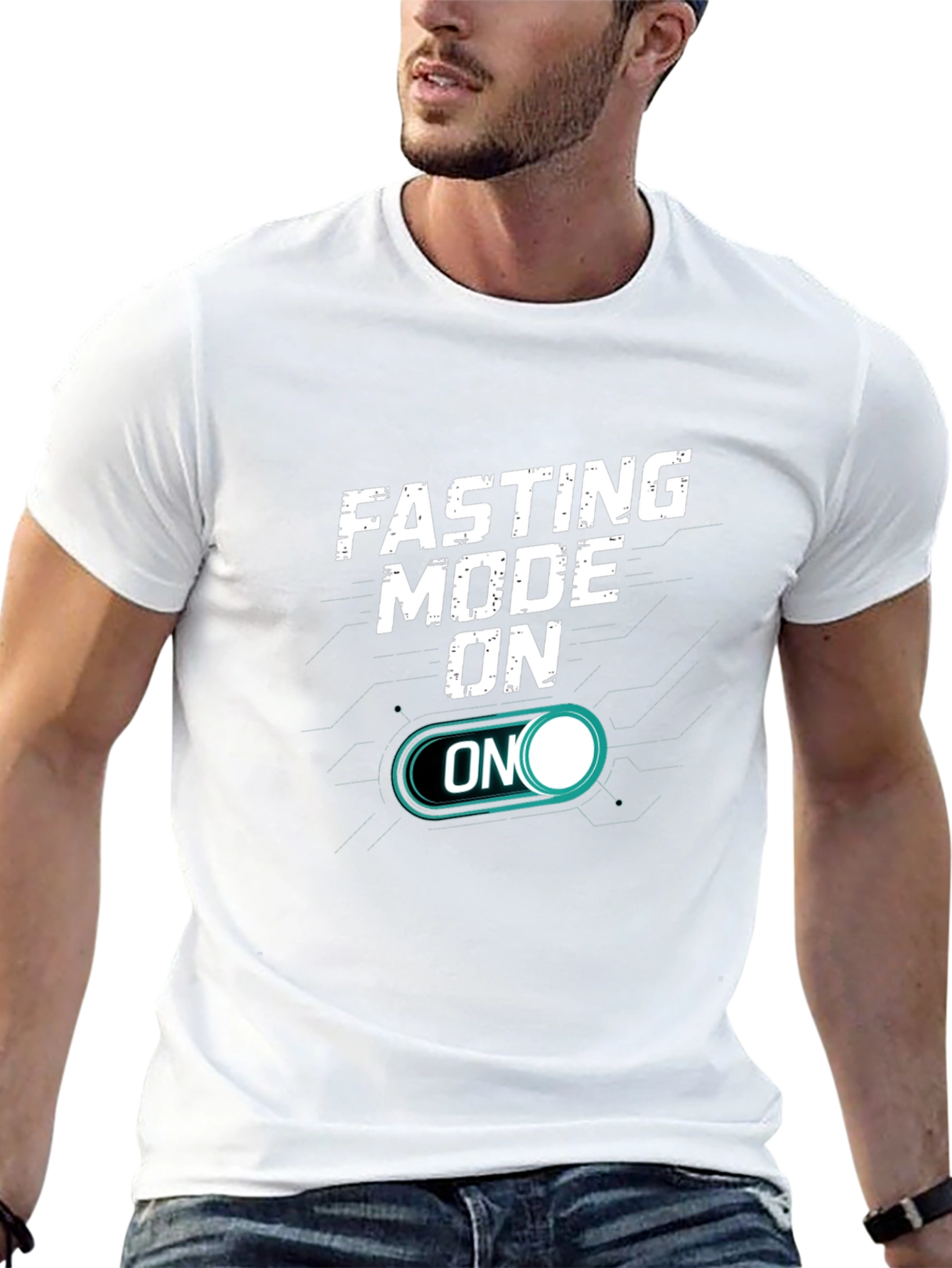 Fasting Mode On T-Shirt - Motivational Tee
