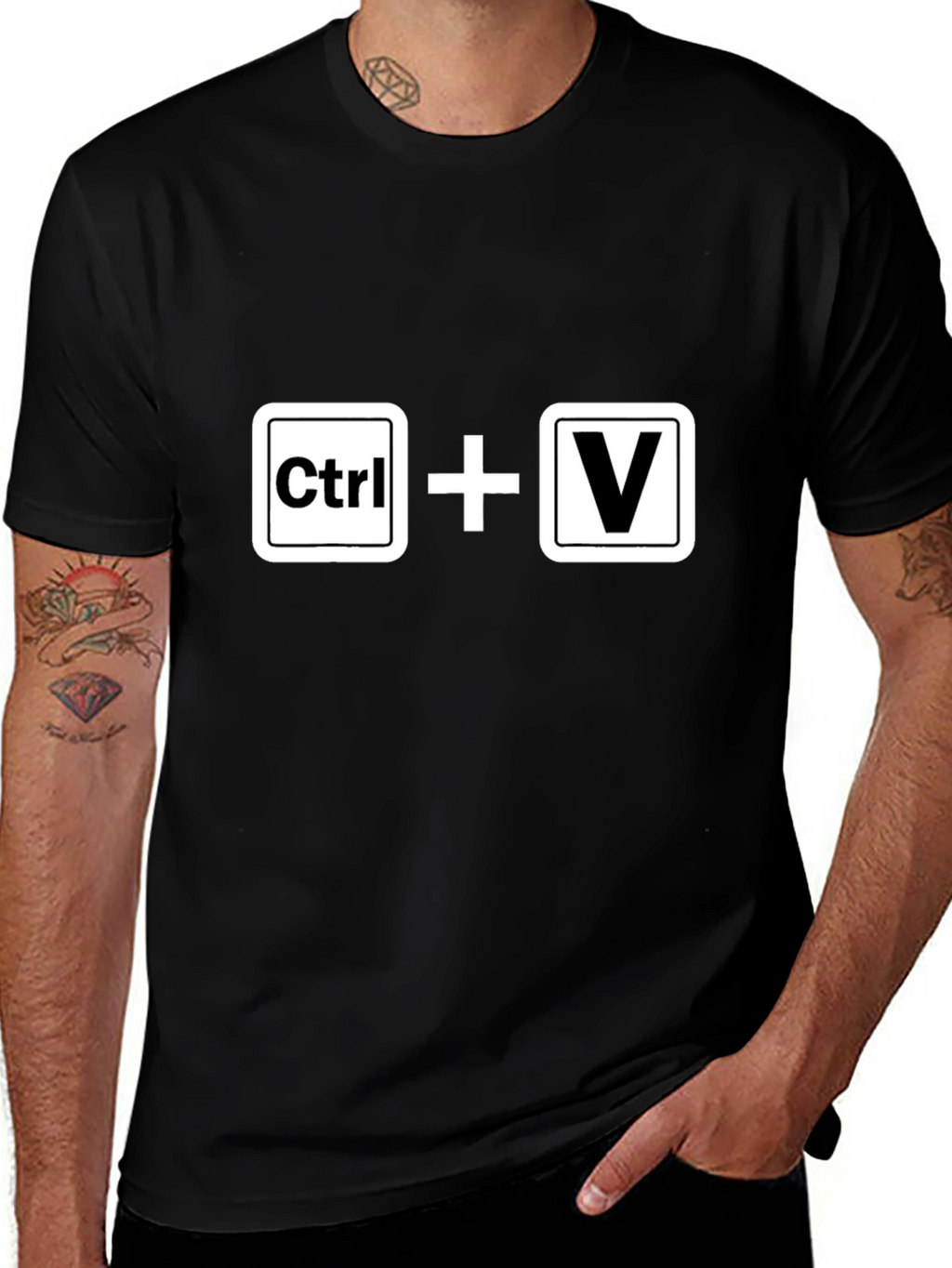 Ctrl+V T-Shirt - Programmer Humor Copy Paste