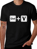 Ctrl+V T-Shirt - Programmer Humor Copy Paste