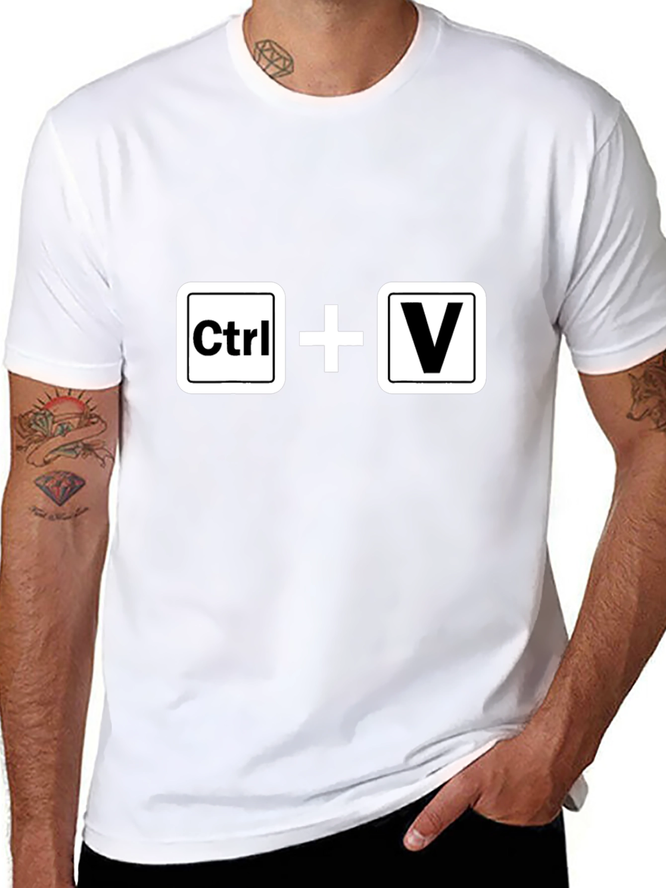 Ctrl+V T-Shirt - Programmer Humor Copy Paste